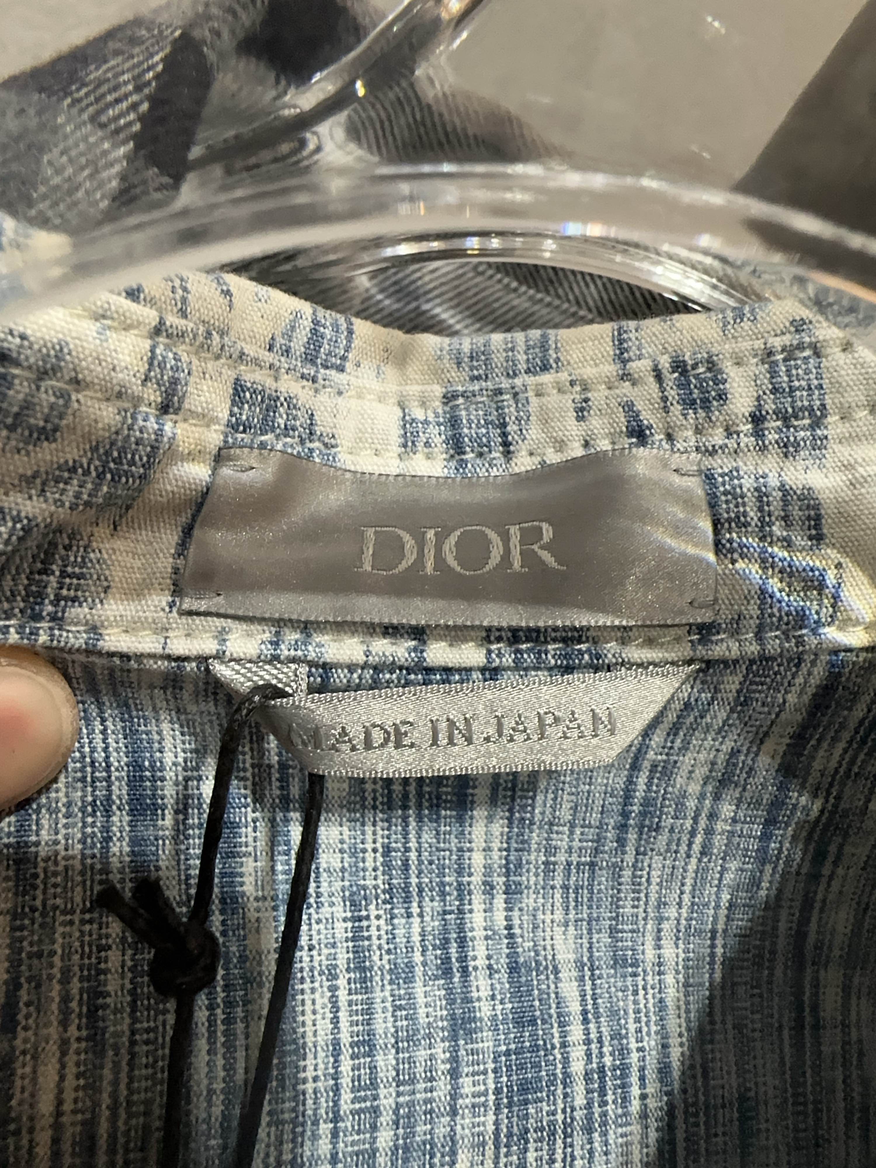 Dior Dior Oblique Print Button Up Shirt Size L Size US XS / EU 42 / 0 - 3 Thumbnail