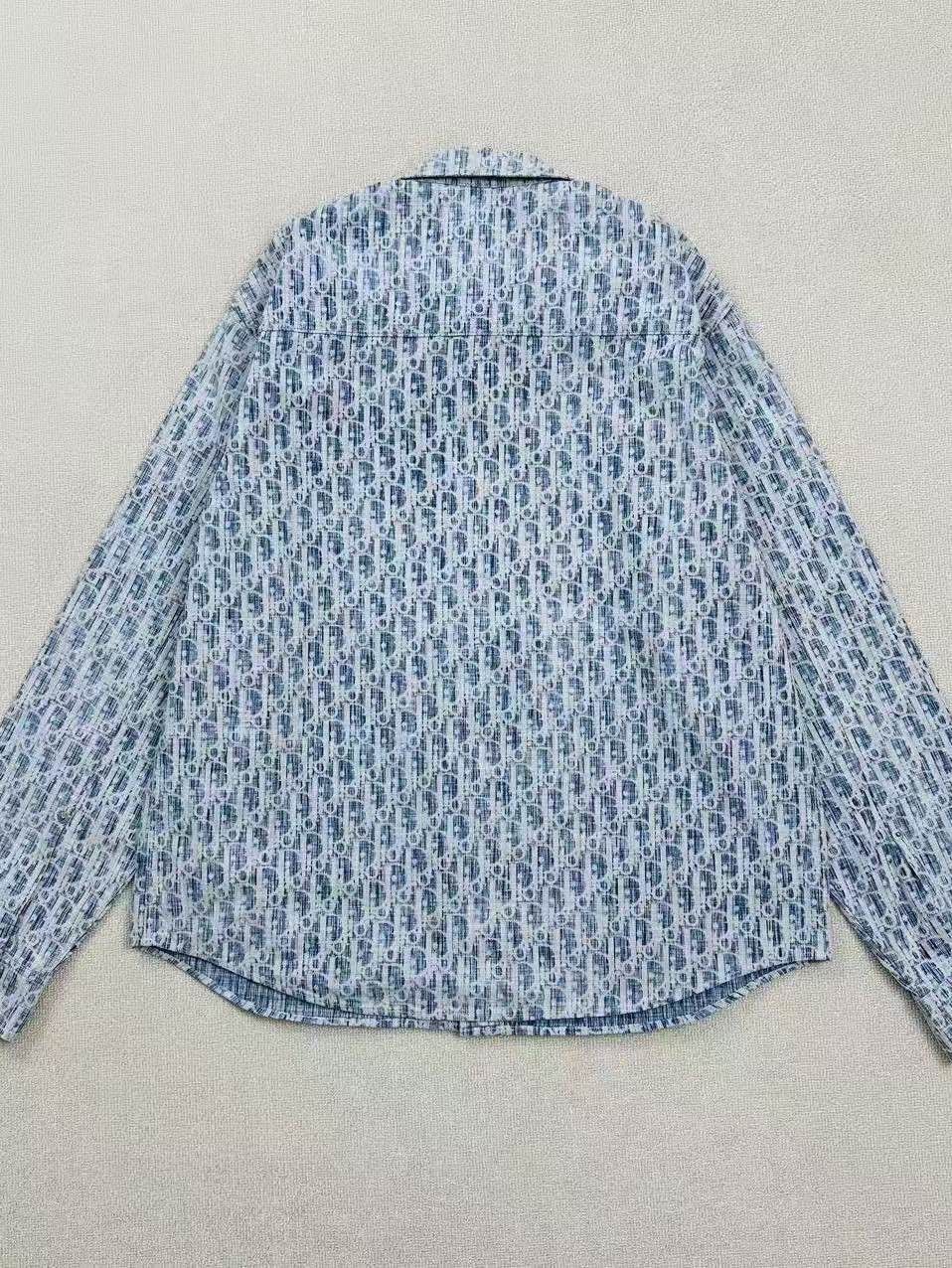 Dior Dior Oblique Print Button Up Shirt Size L Size US XS / EU 42 / 0 - 2 Thumbnail