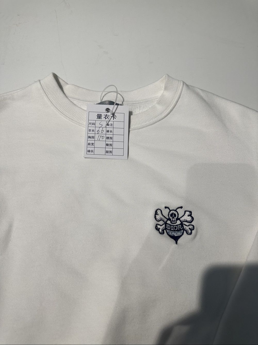 Dior Dior Bee Embroidery Sweatshirt Size S Size US S / EU 44-46 / 1 - 5 Thumbnail