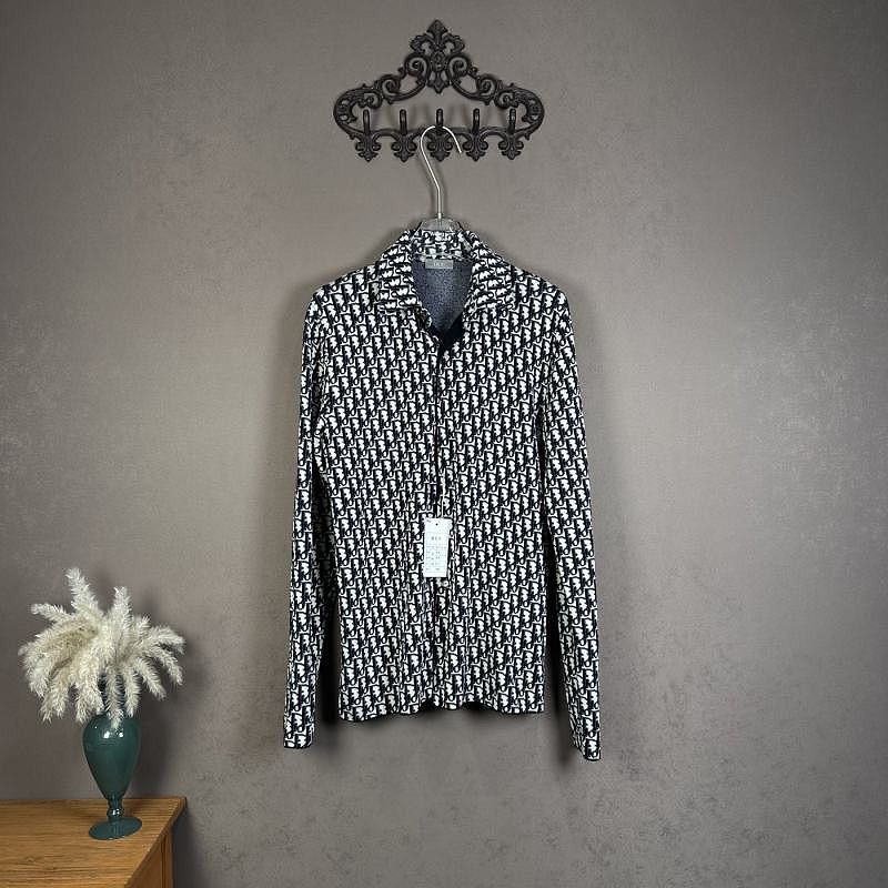 Dior Dior Oblique Monogram Button Up Shirt Size XS Size US XS / EU 42 / 0 - 9 Thumbnail
