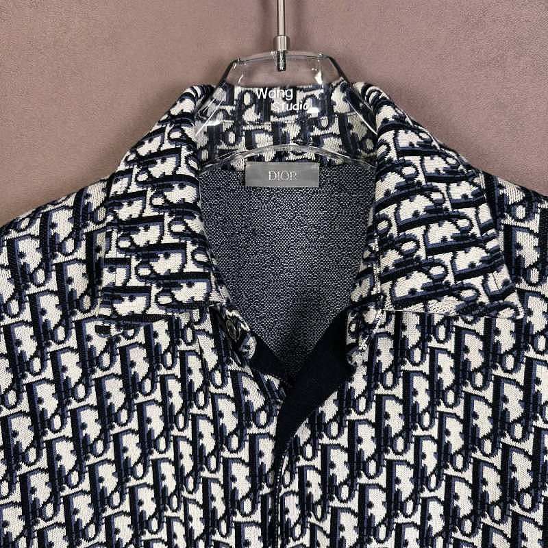 Dior Dior Oblique Monogram Button Up Shirt Size XS Size US XS / EU 42 / 0 - 5 Thumbnail