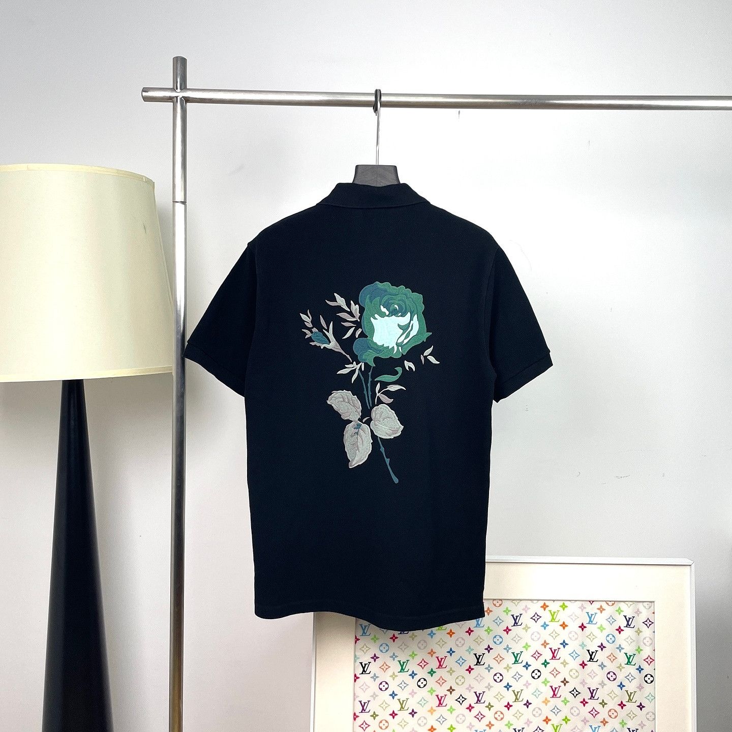 Dior Dior Floral Logo Polo Shirt Size M Size US M / EU 48-50 / 2 - 2 Thumbnail