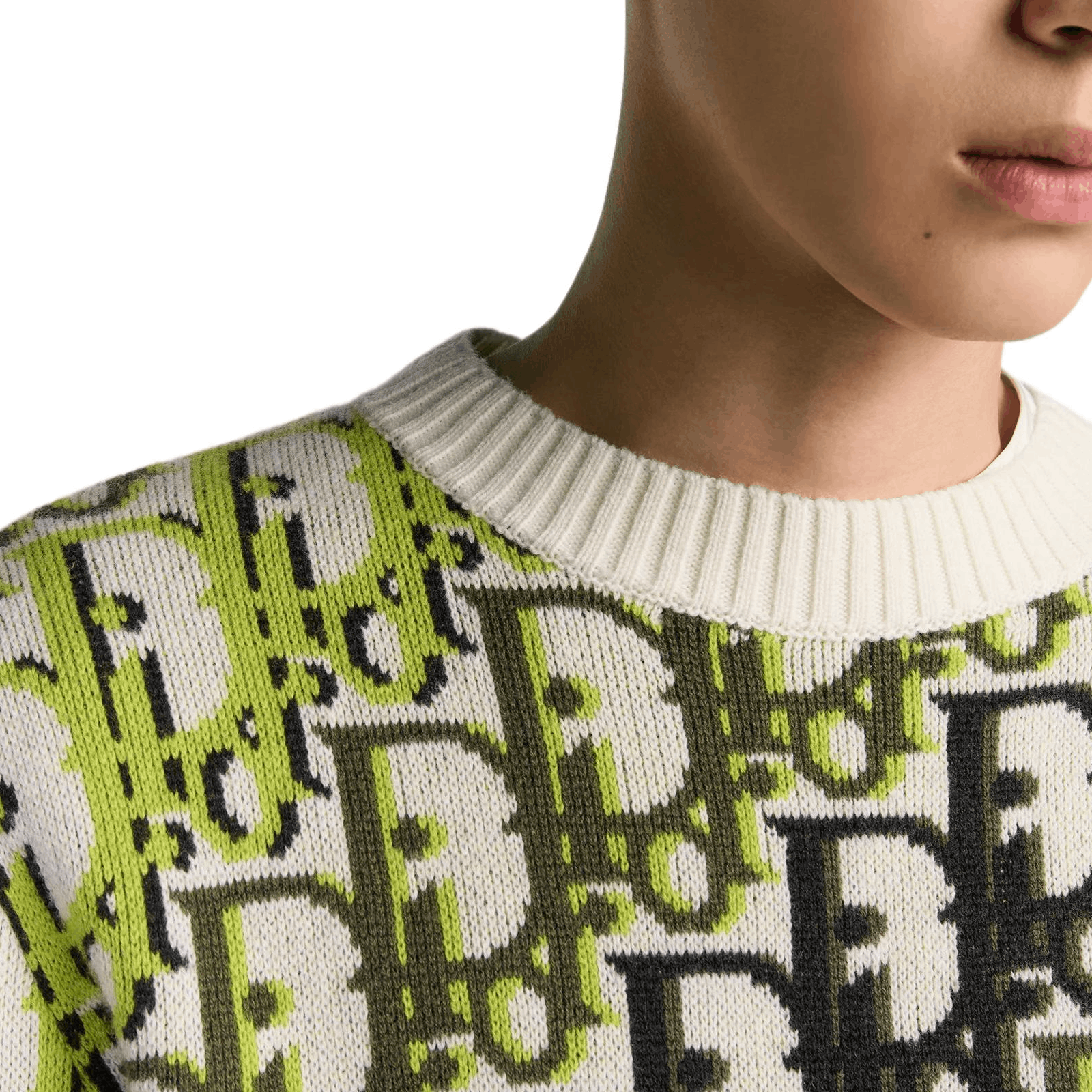 Dior Dior Oblique Jacquard Sweater Size L Size US L / EU 52-54 / 3 - 9 Thumbnail