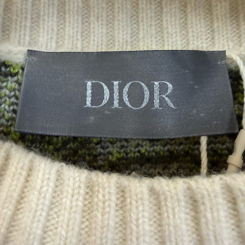Dior Dior Oblique Jacquard Sweater Size L Size US L / EU 52-54 / 3 - 3 Thumbnail