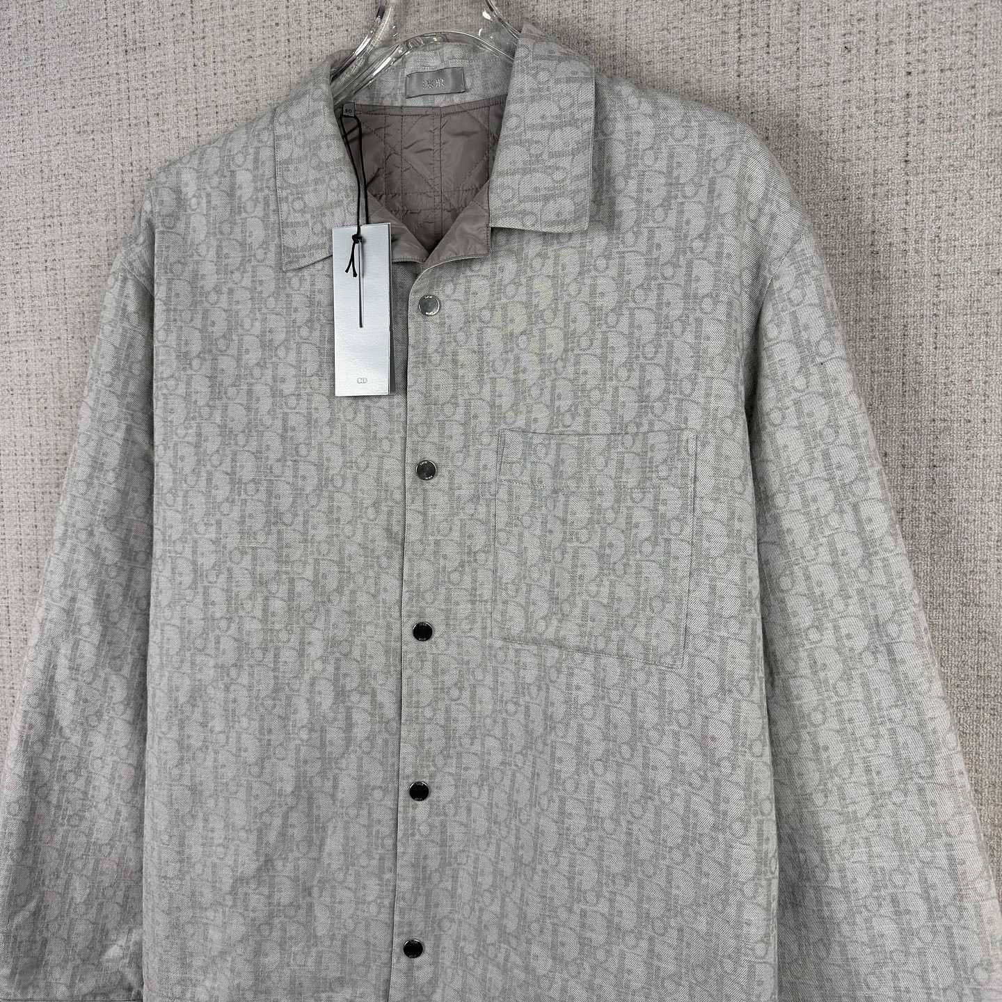 Dior Dior Oblique Pattern Shirt Jacket Size 50 Size US M / EU 48-50 / 2 - 6 Thumbnail