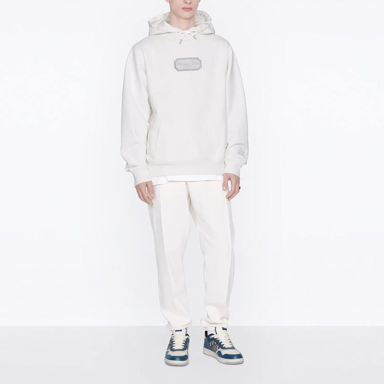 Dior Dior Logo Patch Hoodie Size M Size US M / EU 48-50 / 2 - 7 Thumbnail