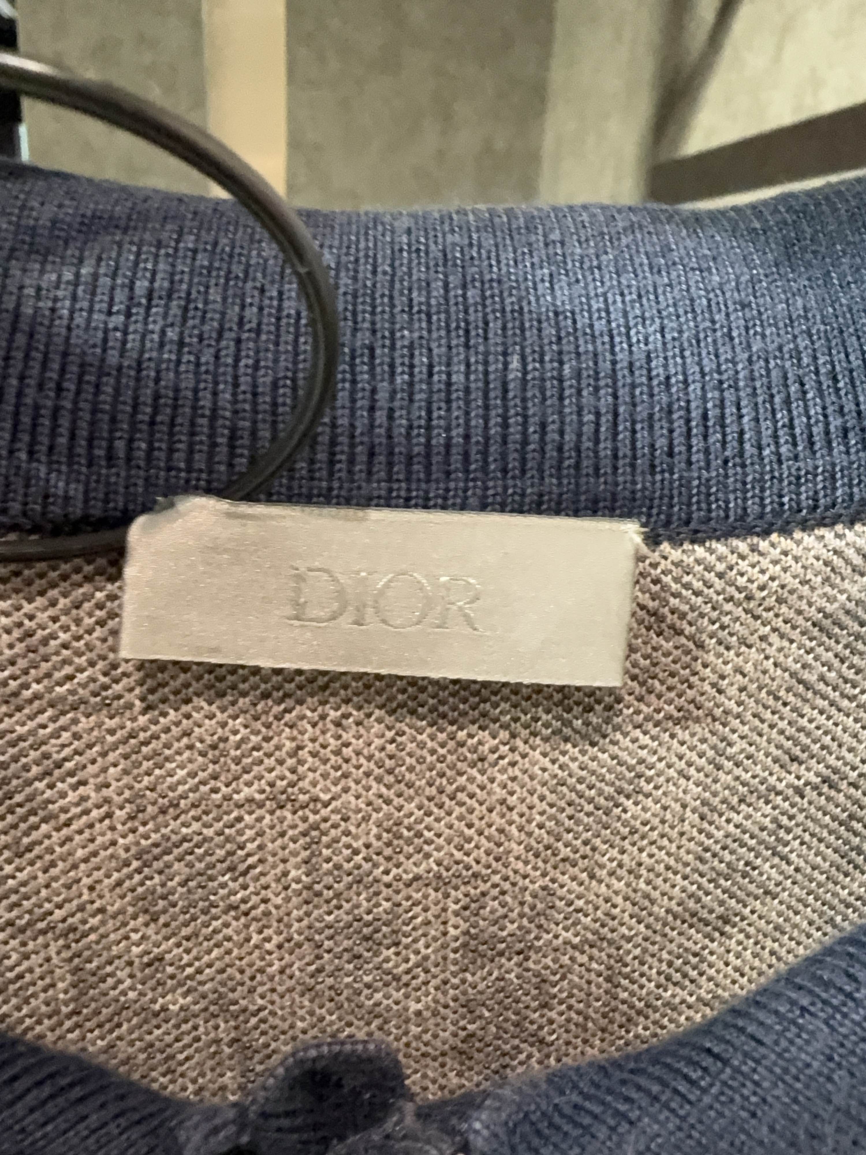 Dior Dior Oblique Polo Shirt Size M Size US M / EU 48-50 / 2 - 3 Thumbnail