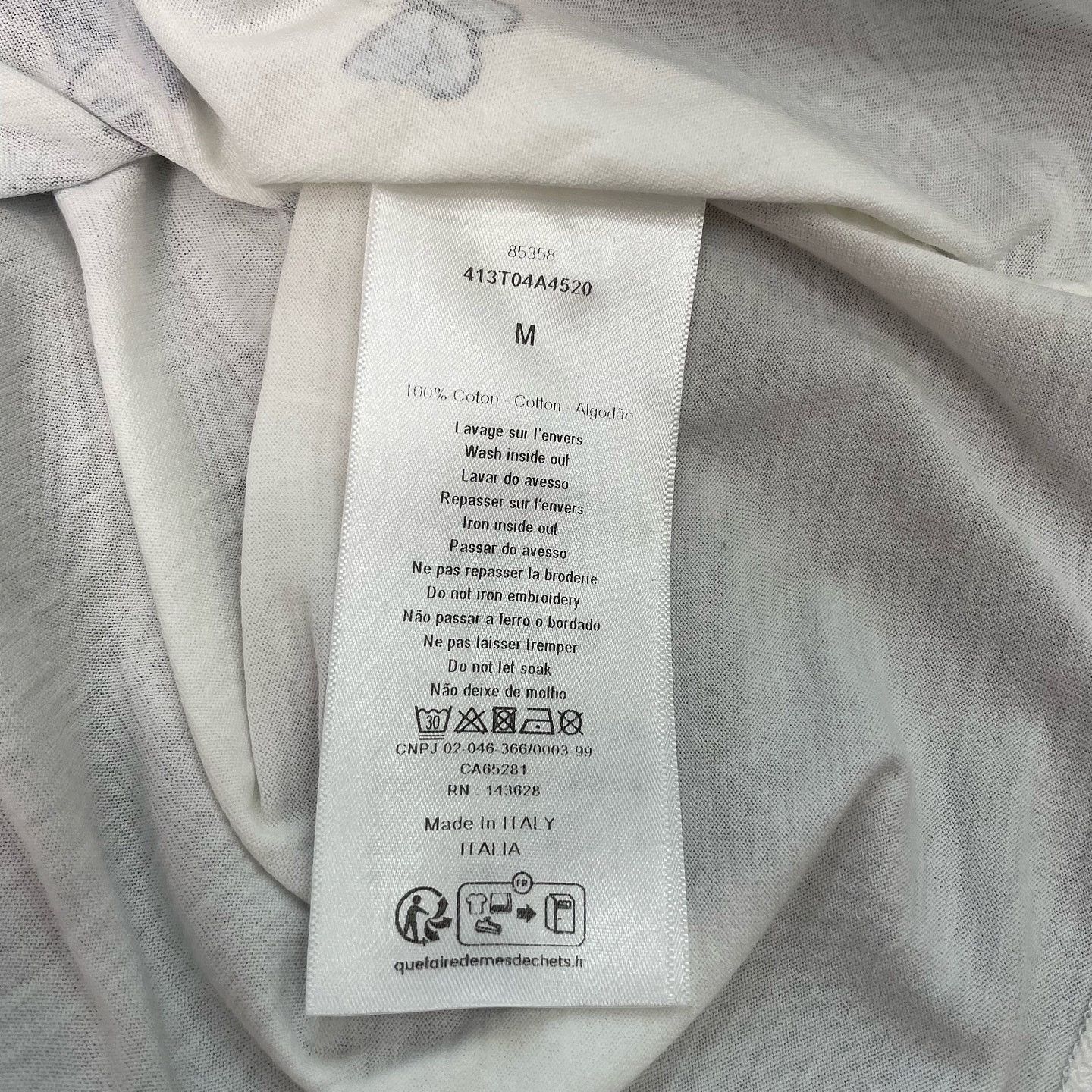 Dior Dior Butterfly Floral Print T-Shirt M Size M / US 6-8 / IT 42-44 - 4 Thumbnail