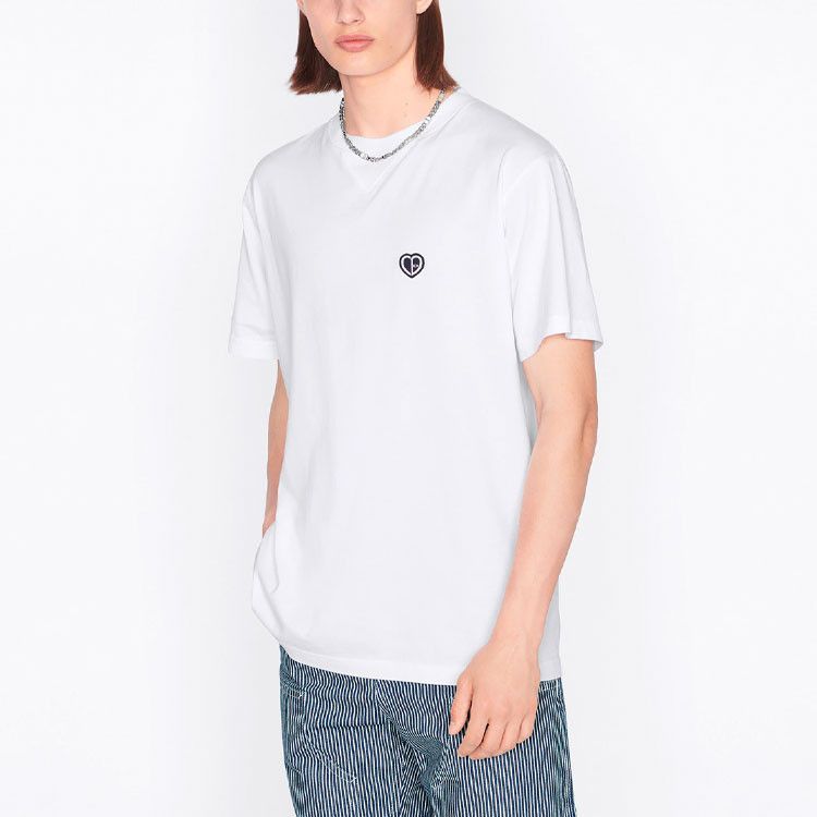 Dior Dior Heart Logo T-Shirt Size M Size US M / EU 48-50 / 2 - 9 Thumbnail
