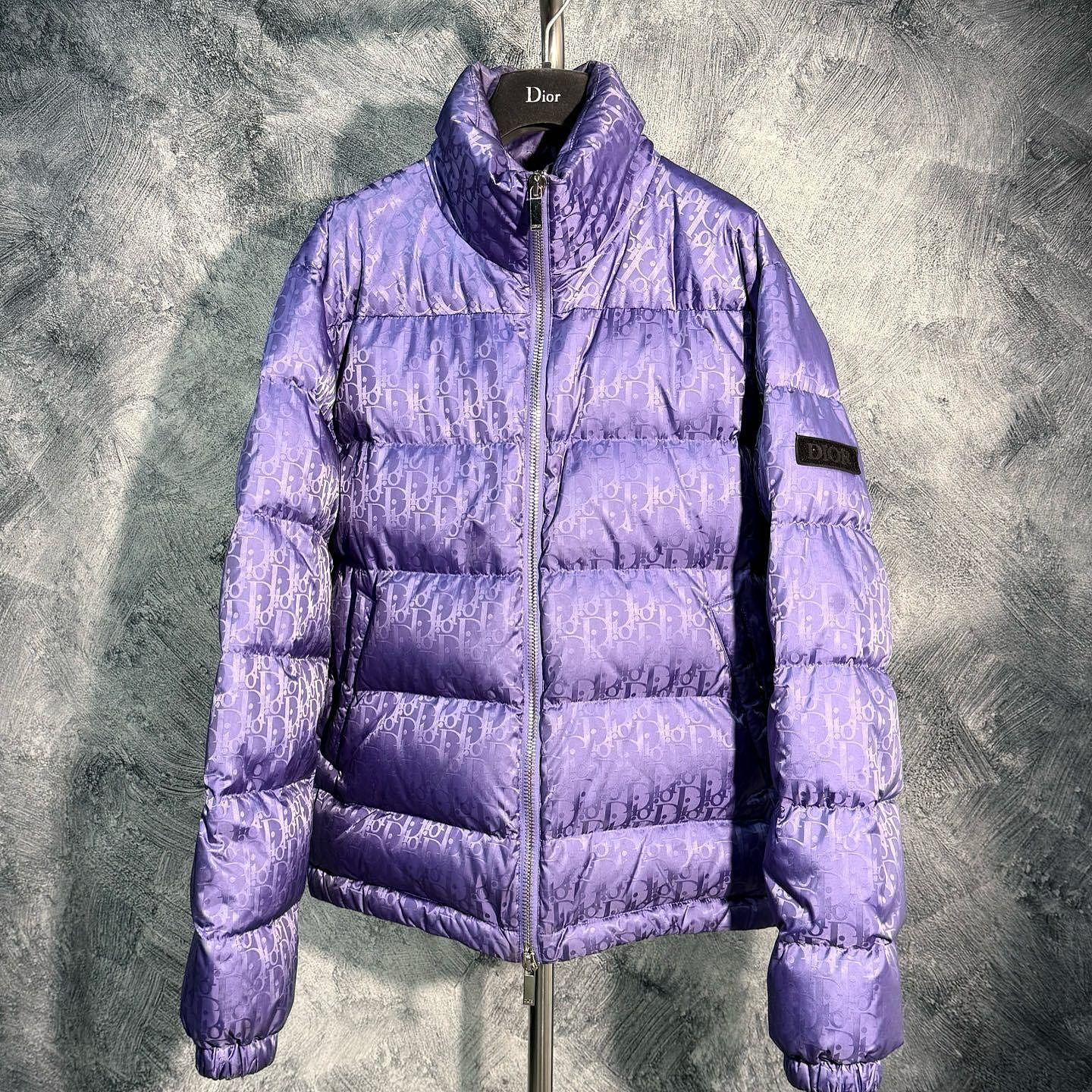 Dior Dior Oblique Puffer Jacket Size M Size US M / EU 48-50 / 2 - 8 Thumbnail