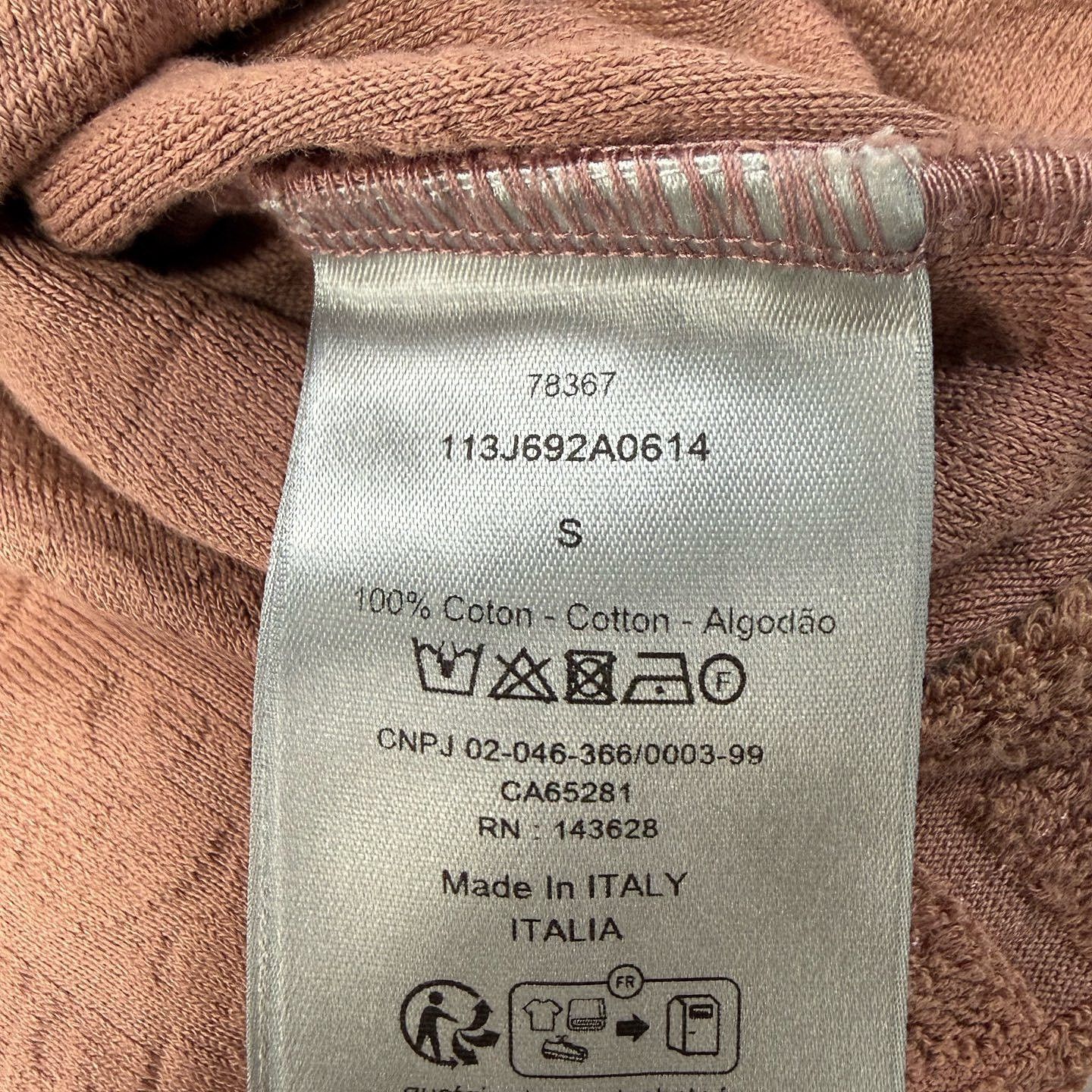Dior Dior Oblique Toweling T-Shirt Size S Size US S / EU 44-46 / 1 - 4 Thumbnail
