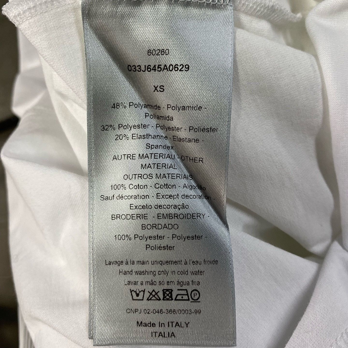 Dior Dior x Shawn Logo T-Shirt Size XS Size US XS / EU 42 / 0 - 4 Thumbnail