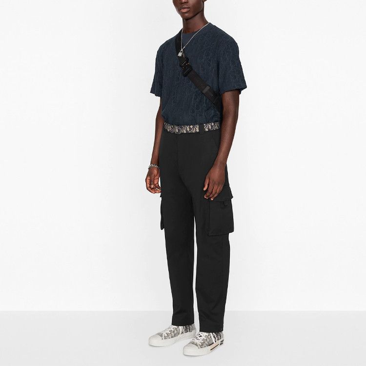 Dior Dior Oblique Terry T-Shirt Size L Size US L / EU 52-54 / 3 - 10 Thumbnail