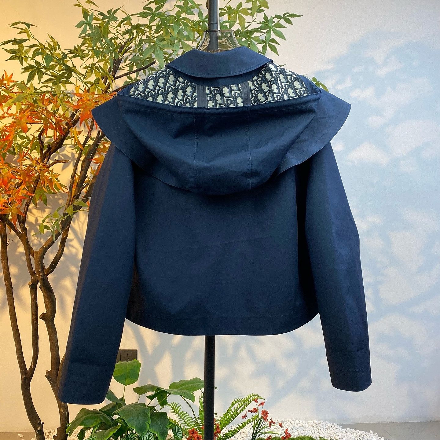 Dior Dior Hooded Cotton Jacket Size 36 Size XS / US 0-2 / IT 36-38 - 2 Thumbnail
