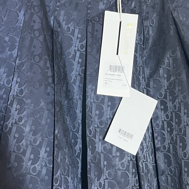 Dior Dior Oblique Pattern Mini Skirt Size 38 Size 27" / US 4 / IT 40 - 6 Thumbnail