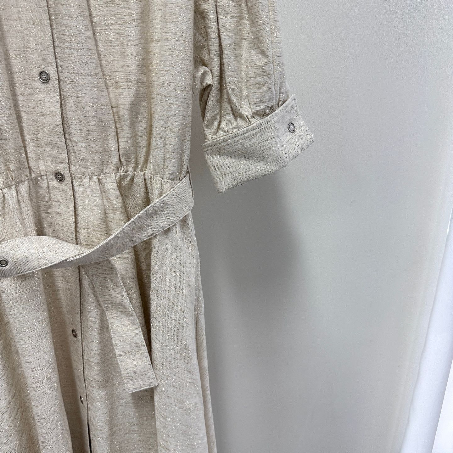 Dior Dior Bee Logo Button Up Midi Dress Size 40 Size M / US 6-8 / IT 42-44 - 10 Thumbnail