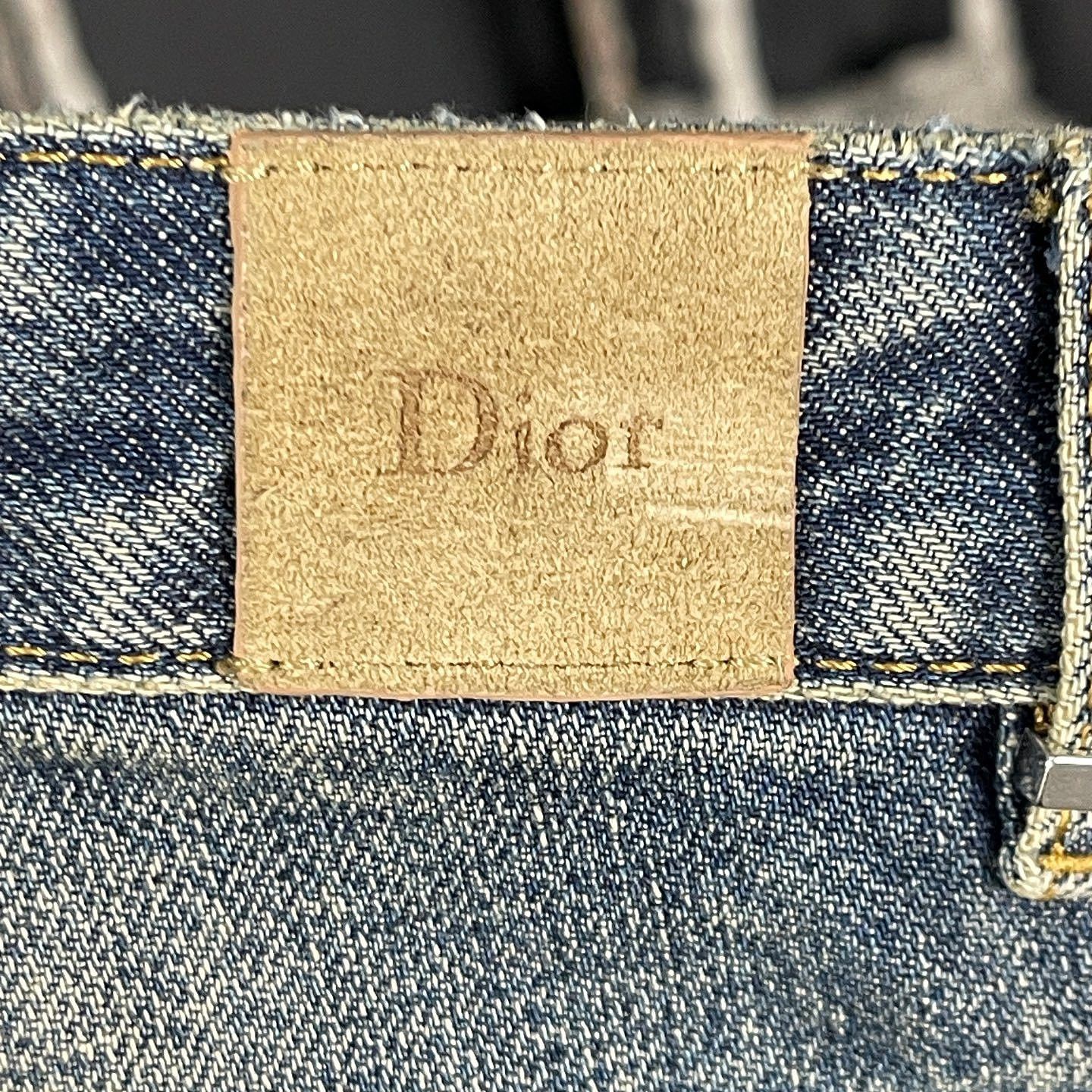 Dior Dior Clover Embroidery Jeans Size 40 Size 28" / US 6 / IT 42 - 8 Thumbnail