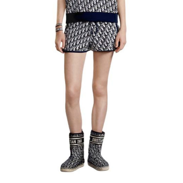 Dior Dior Oblique Jacquard Shorts Size M Size 28" / US 6 / IT 42 - 10 Thumbnail