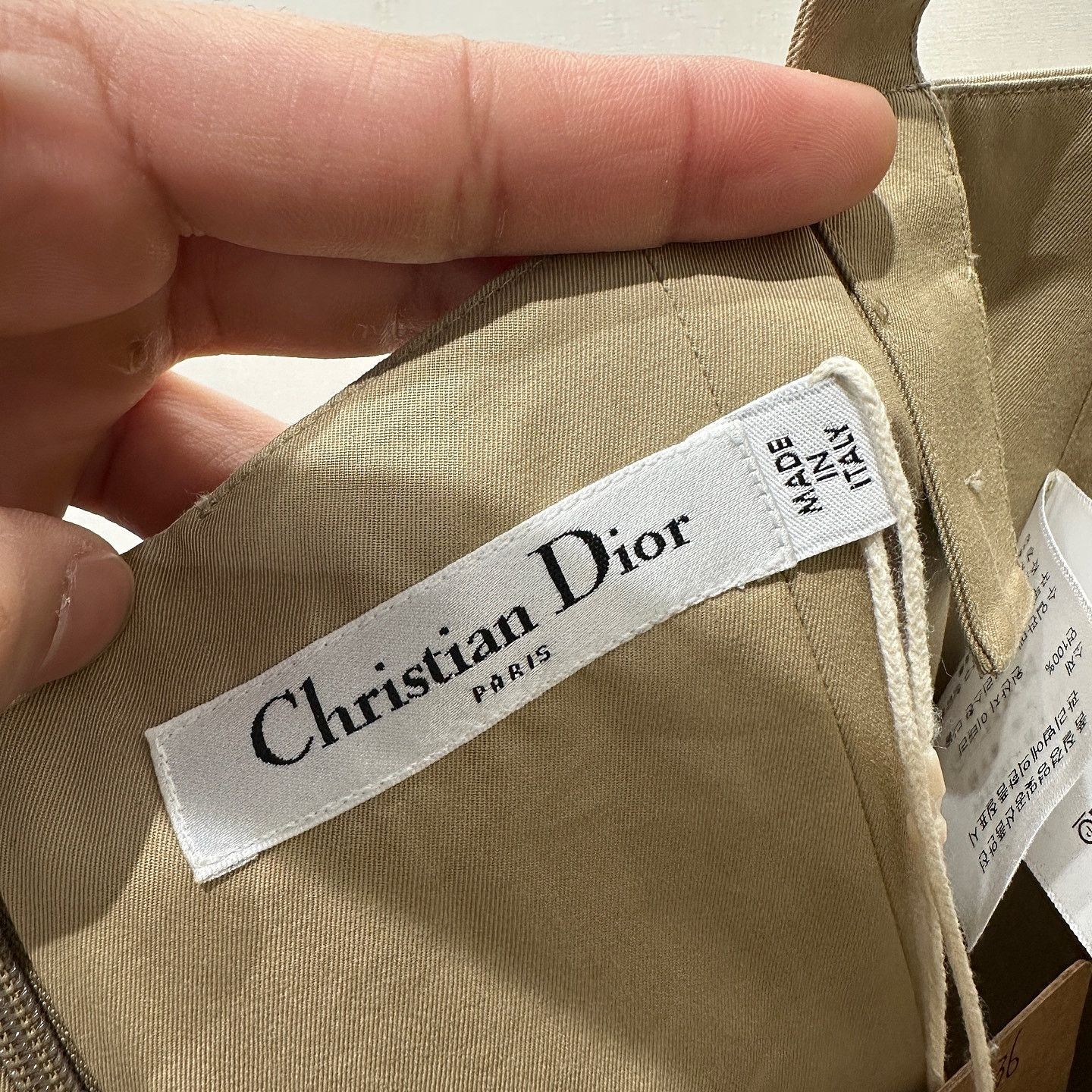 Dior Dior Cotton Jumpsuit Size 36 Size 26" / US 2 / IT 38 - 3 Thumbnail