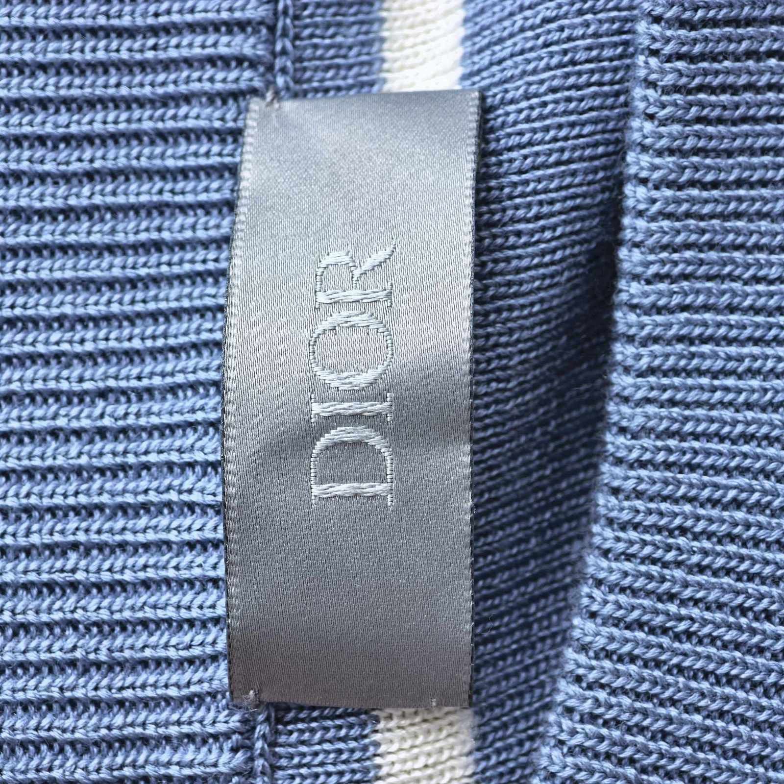 Dior Dior Striped Knit T-Shirt Size L Size US L / EU 52-54 / 3 - 3 Thumbnail