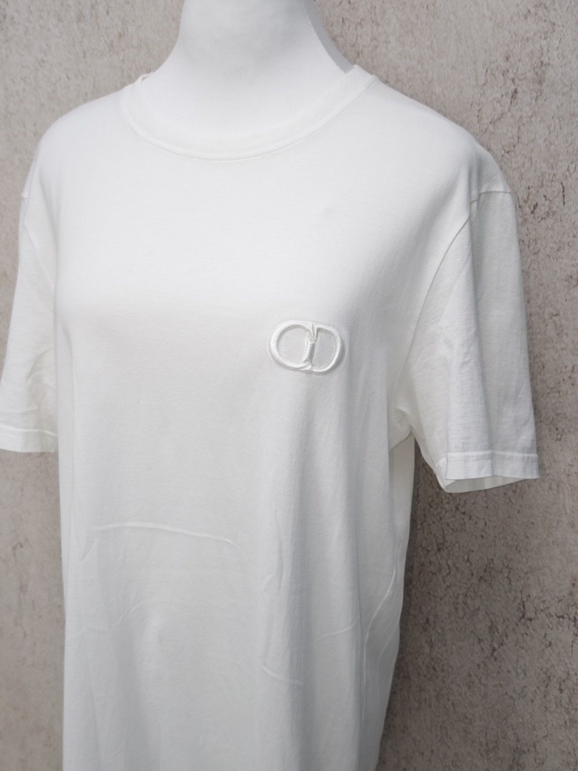 Dior Dior CD Logo Embroidery T-Shirt Size M Size US M / EU 48-50 / 2 - 5 Thumbnail