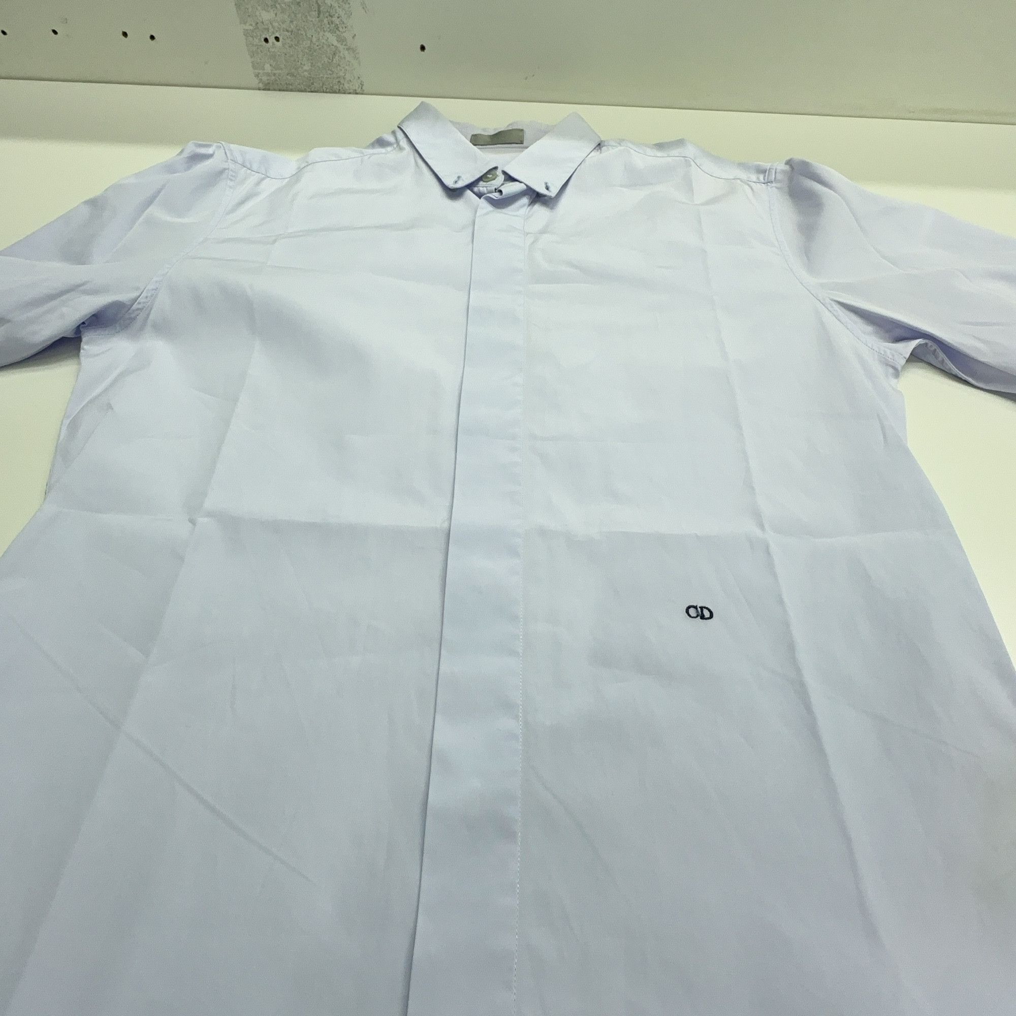 Dior Dior CD Logo Embroidered Shirt Size S Size US S / EU 44-46 / 1 - 13 Thumbnail