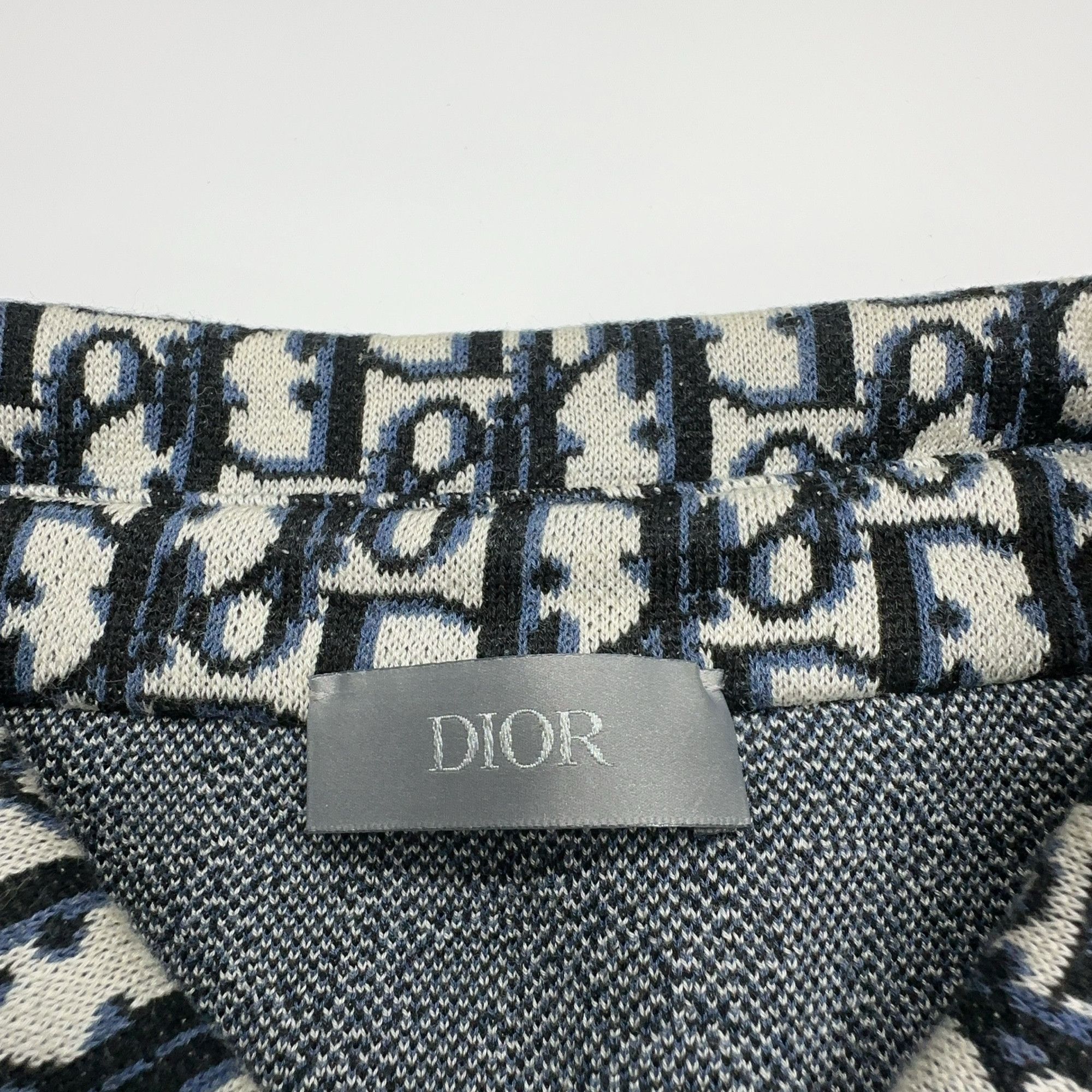 Dior Dior Oblique Logo Button Up Shirt Size L Size US L / EU 52-54 / 3 - 4 Thumbnail
