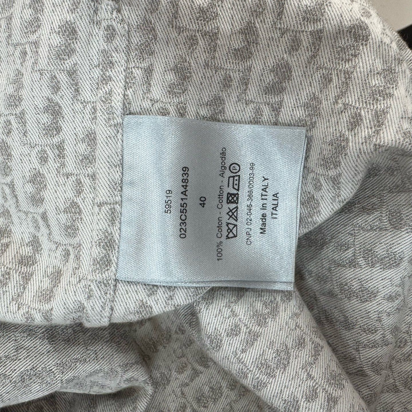 Dior Dior Oblique Short Sleeve Shirt Size M Size US XXS / EU 40 - 4 Thumbnail