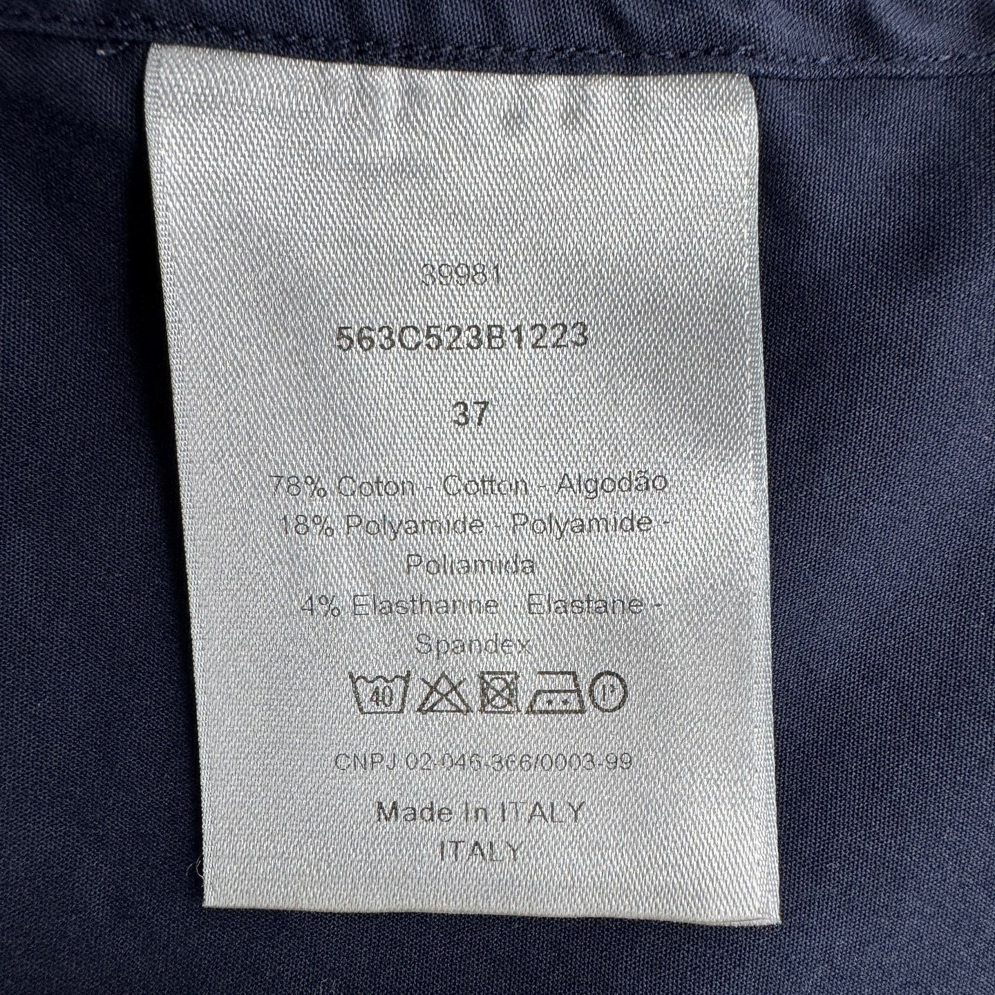 Dior Dior Cotton Blend Button Up Shirt Size S Size US S / EU 44-46 / 1 - 4 Thumbnail