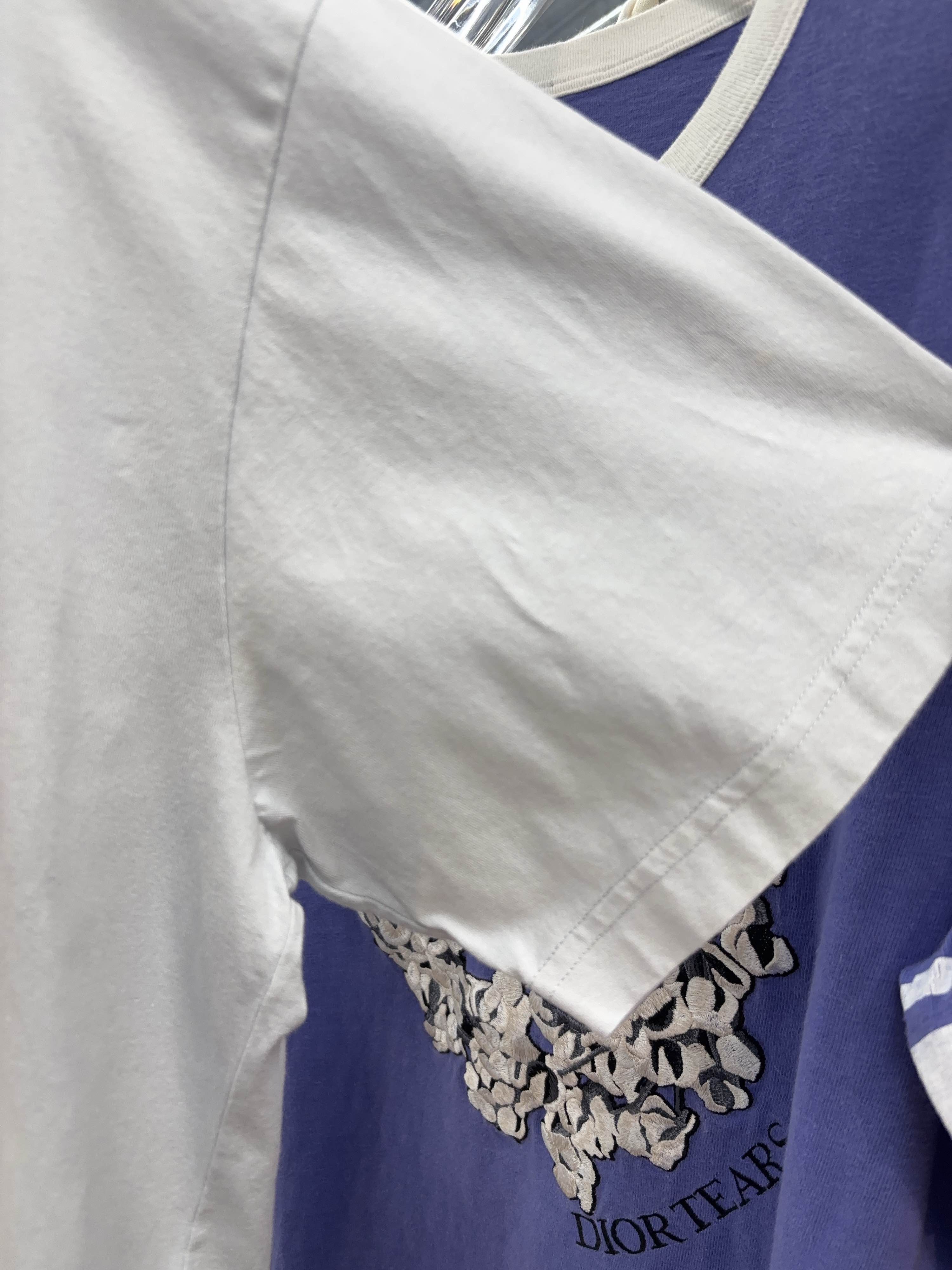 Dior Dior Heart Logo Embroidered T-Shirt XXL Size US XXL / EU 58 / 5 - 8 Thumbnail