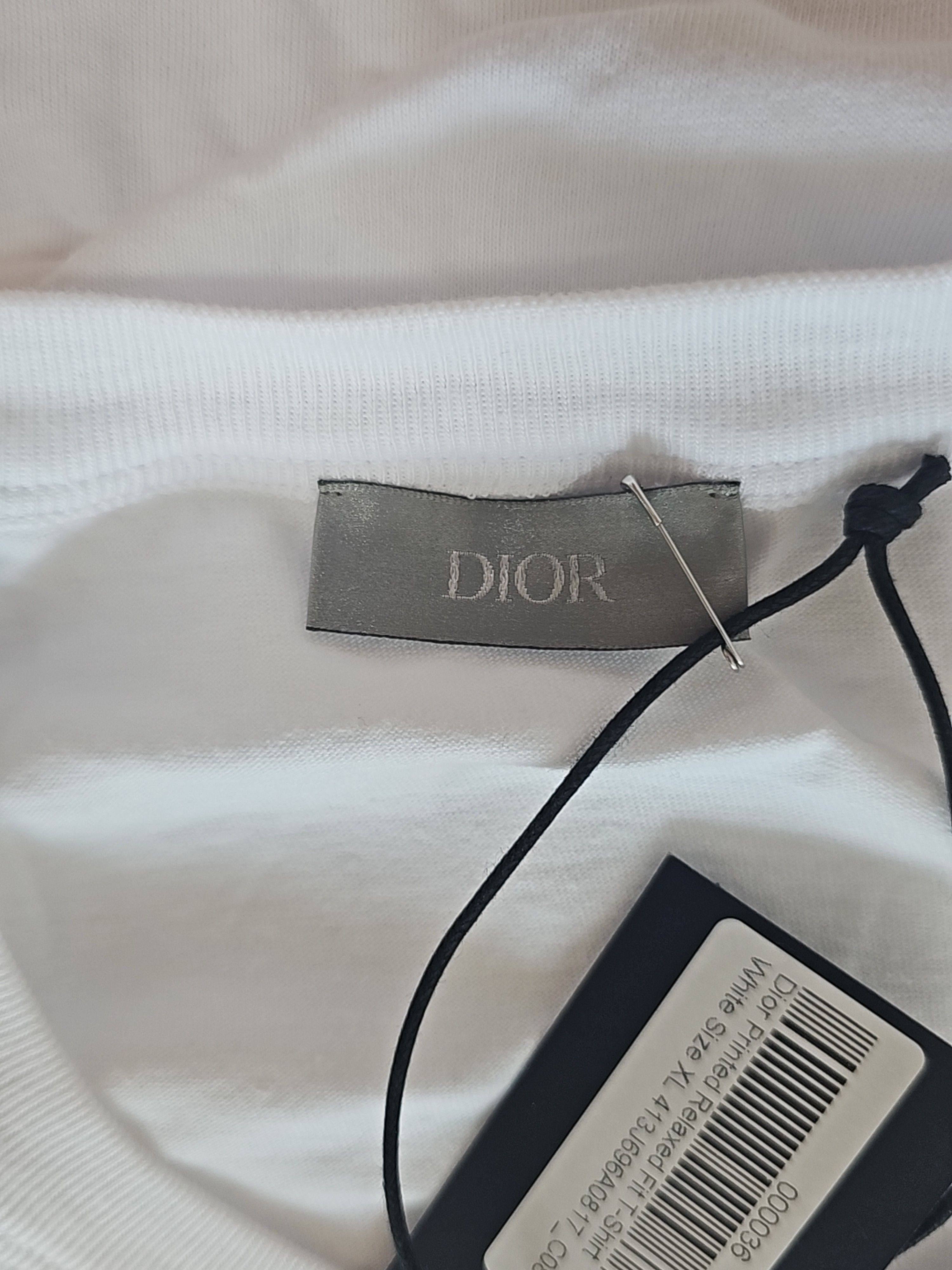 Dior Dior Multicolor Logo Long Sleeve T-Shirt Size XL Size US XL / EU 56 / 4 - 3 Thumbnail