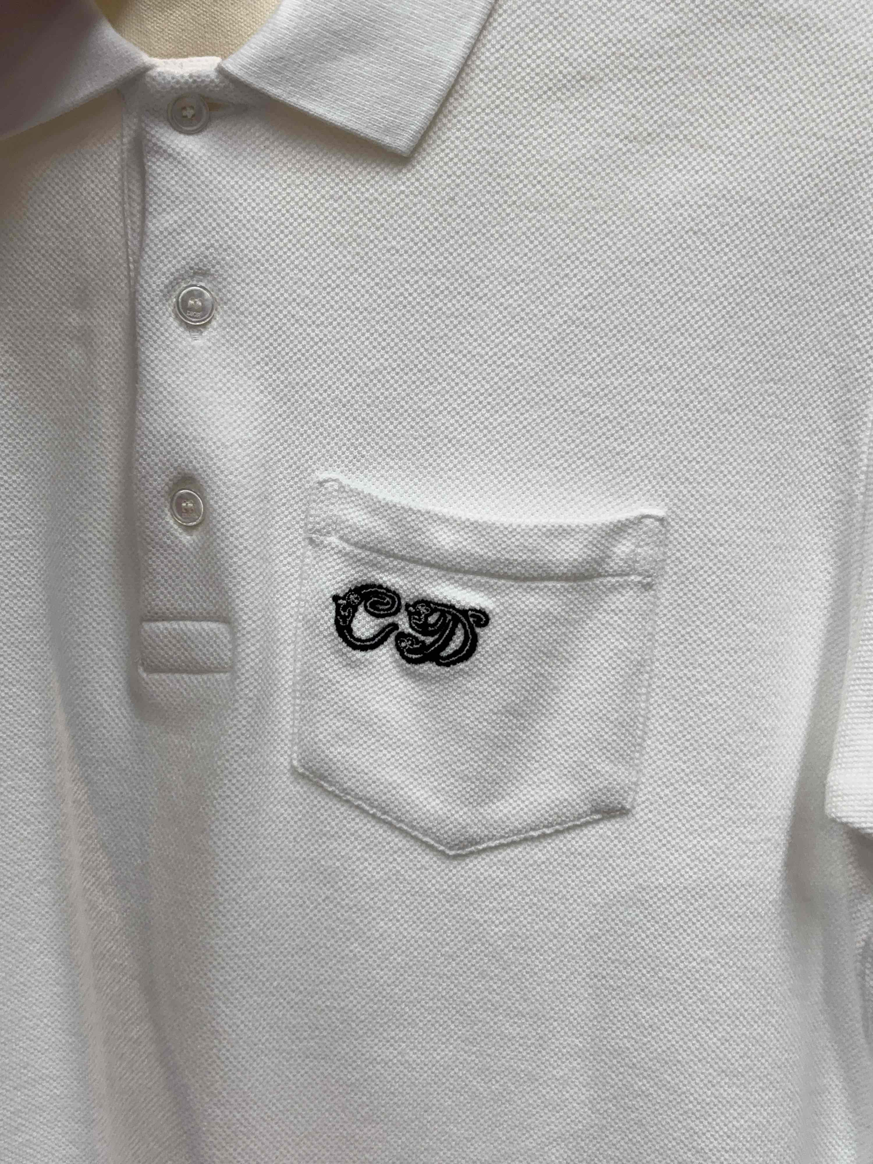 Dior Dior CD Embroidery Pocket Polo Size XS Size US XS / EU 42 / 0 - 6 Thumbnail