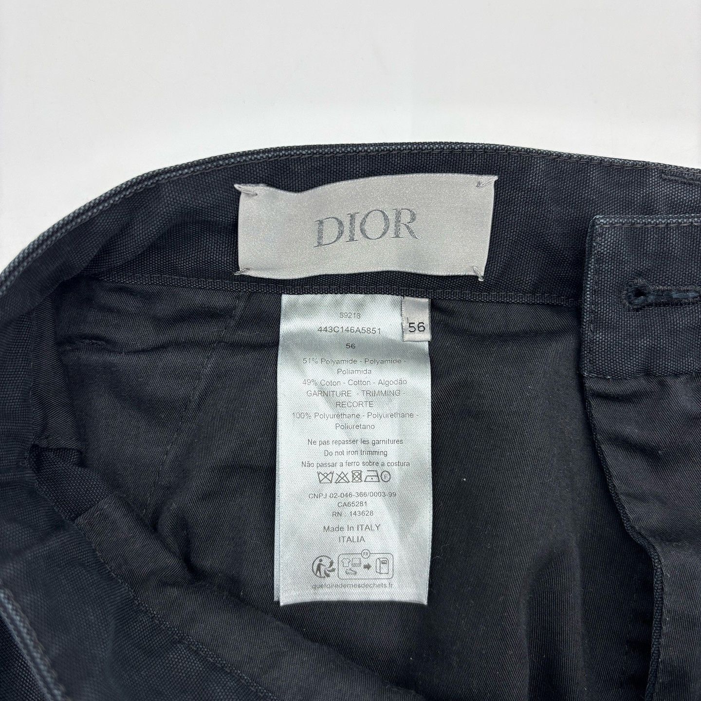 Dior Dior Buckle Cargo Casual Pants Size 56 Size US 40 / EU 56 - 3 Thumbnail