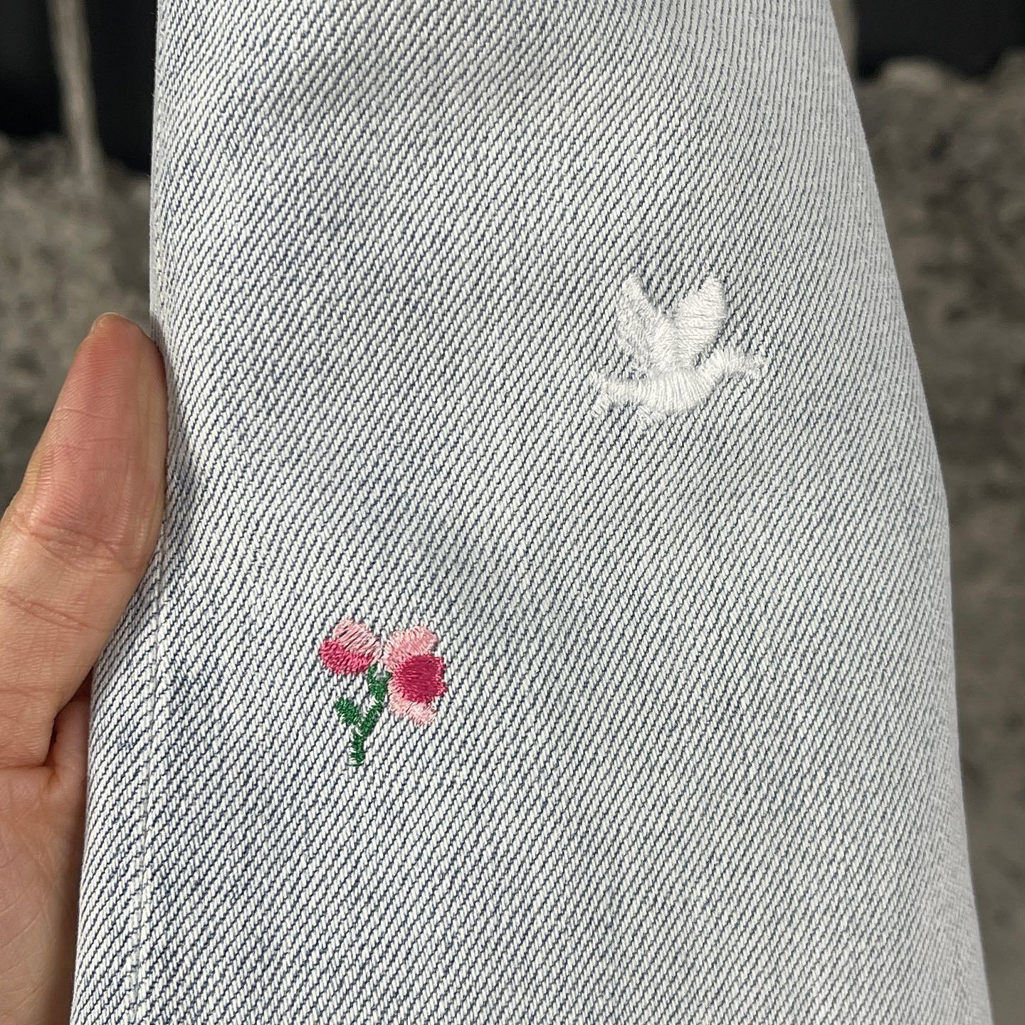Dior Dior Embroidered Jeans Size 34 Size 25" / US 0 / IT 36 - 8 Thumbnail