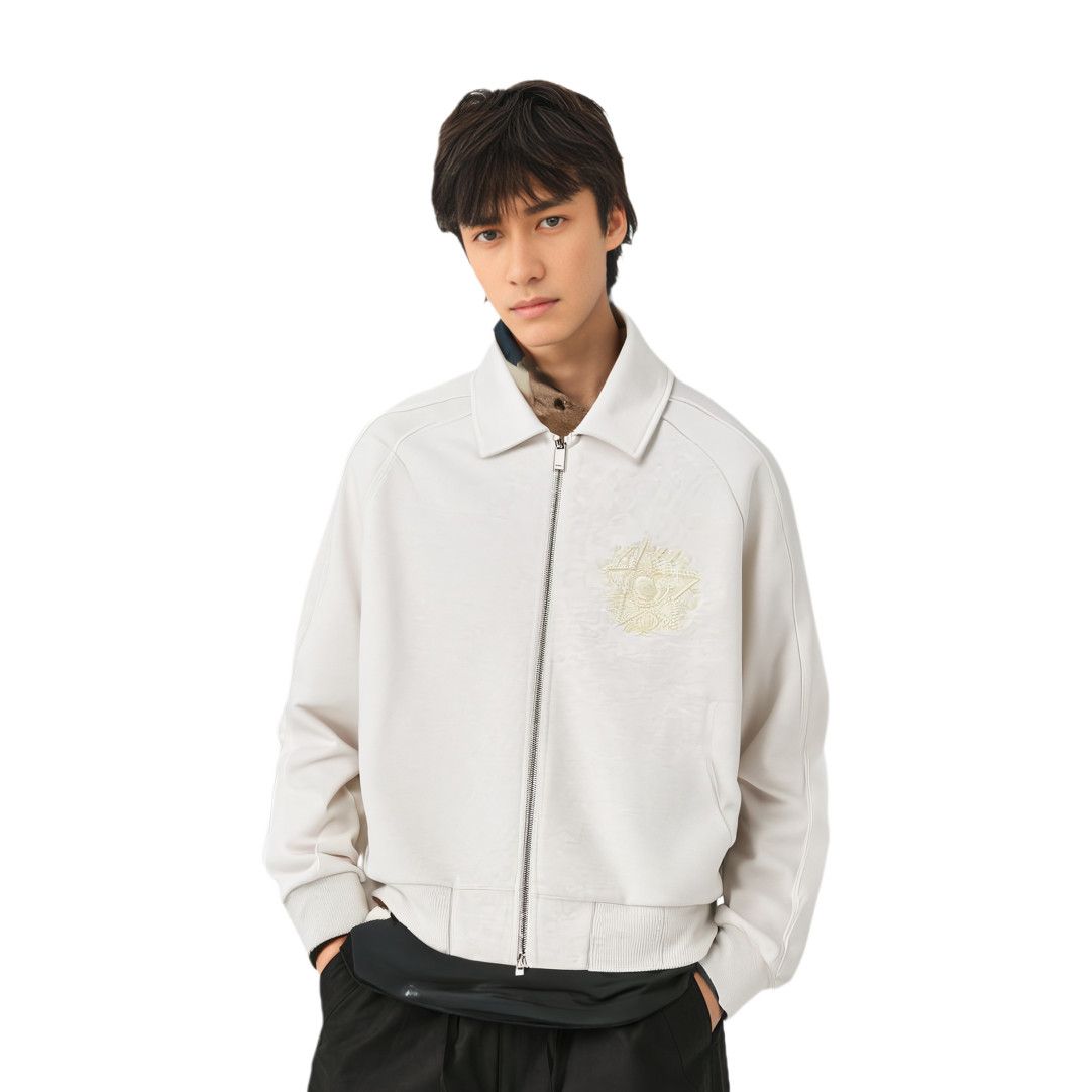 Dior Dior Star Embroidery Zip-Up Jacket Size XL Size US XL / EU 56 / 4 - 6 Thumbnail
