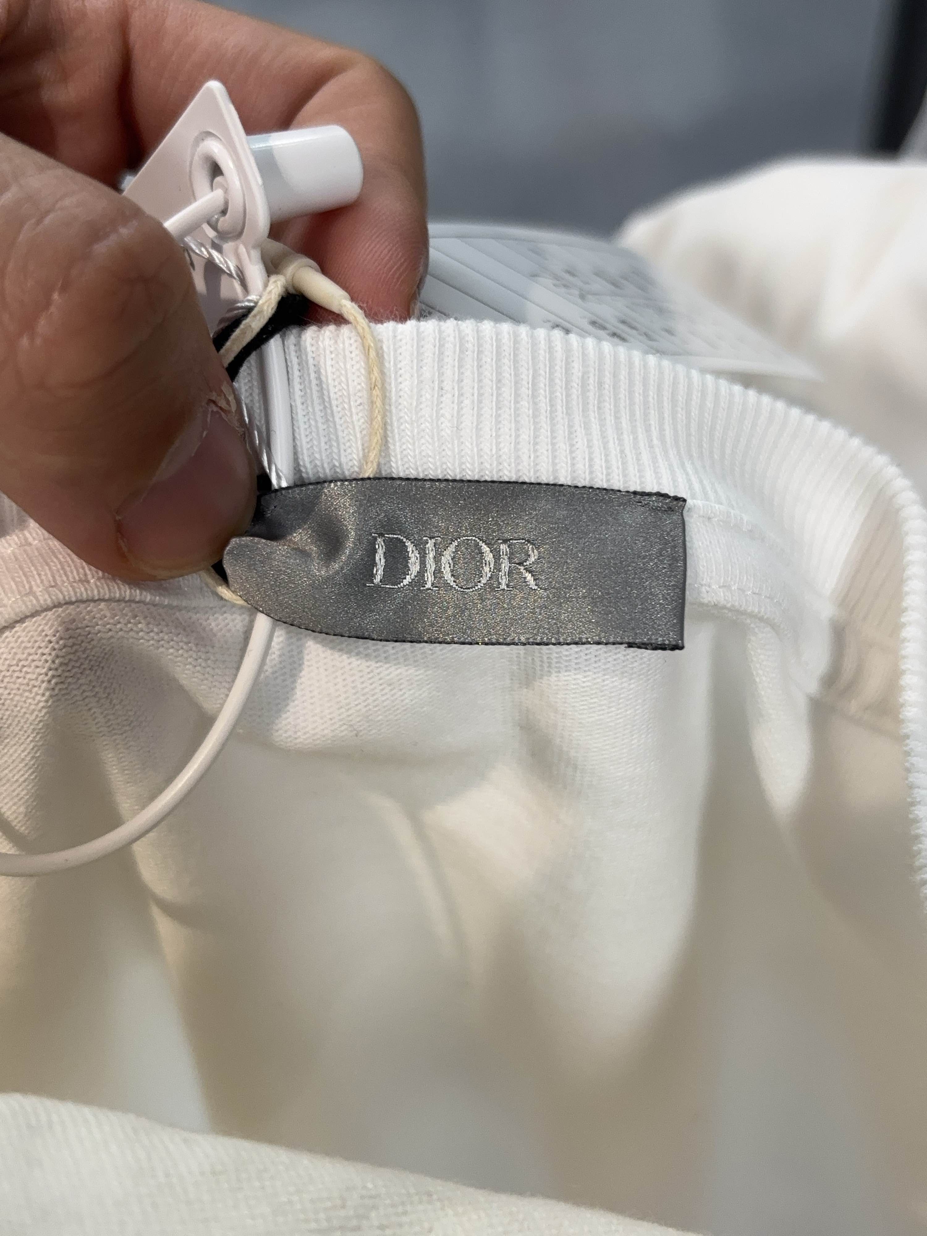 Dior Dior Embroidery T-Shirt Size XXL Size US XXL / EU 58 / 5 - 3 Thumbnail