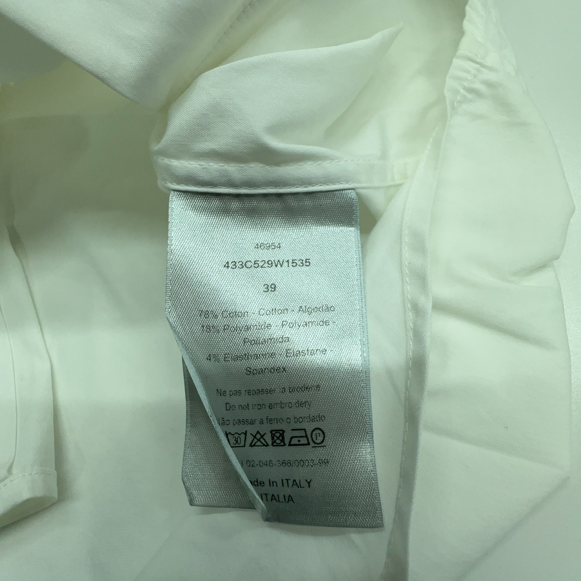 Dior Dior Bee Logo Shirt Size 39 Size US M / EU 48-50 / 2 - 3 Thumbnail