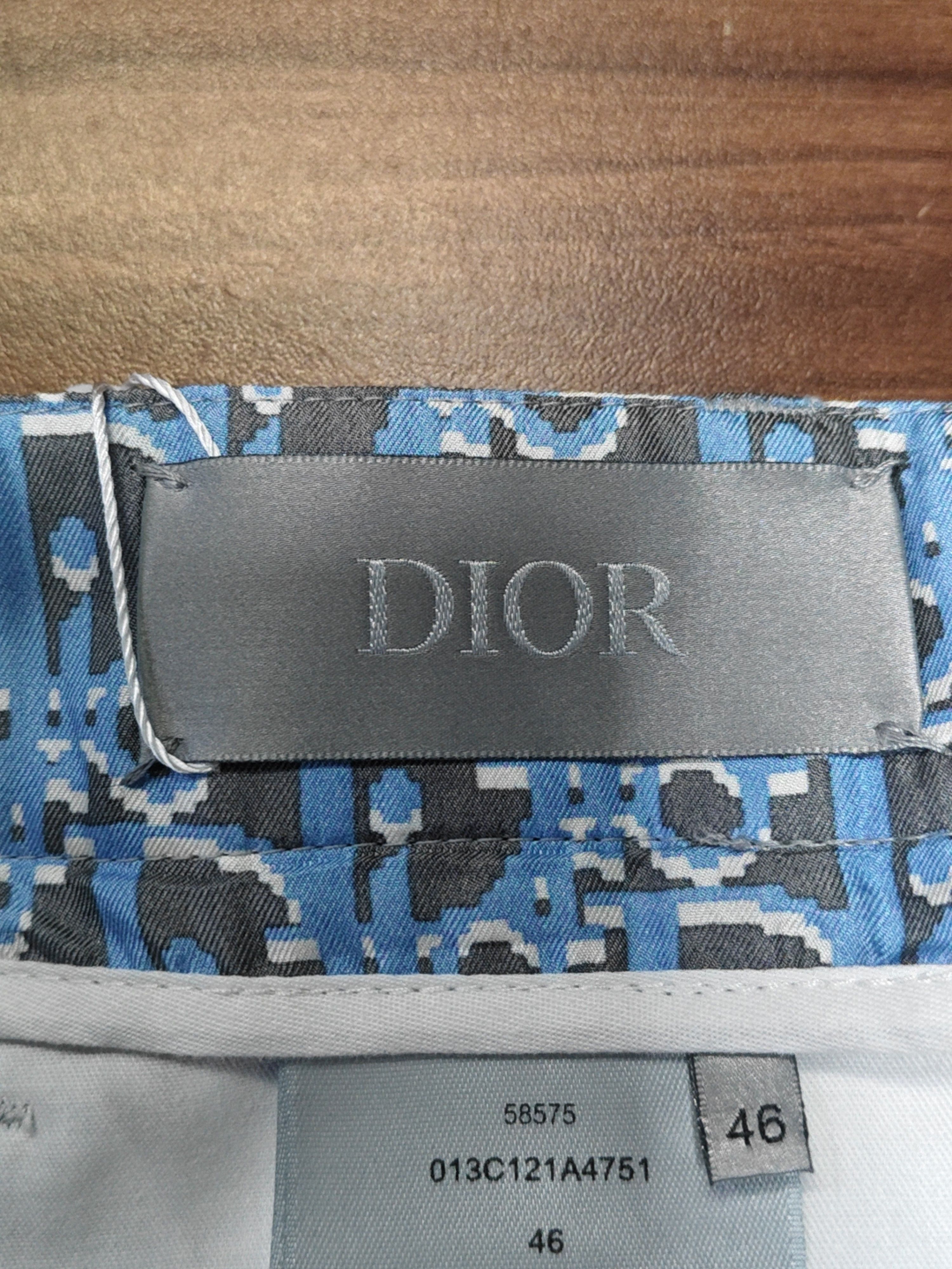 Dior Dior Oblique Silk Shorts Size 46 Size US 30 / EU 46 - 3 Thumbnail