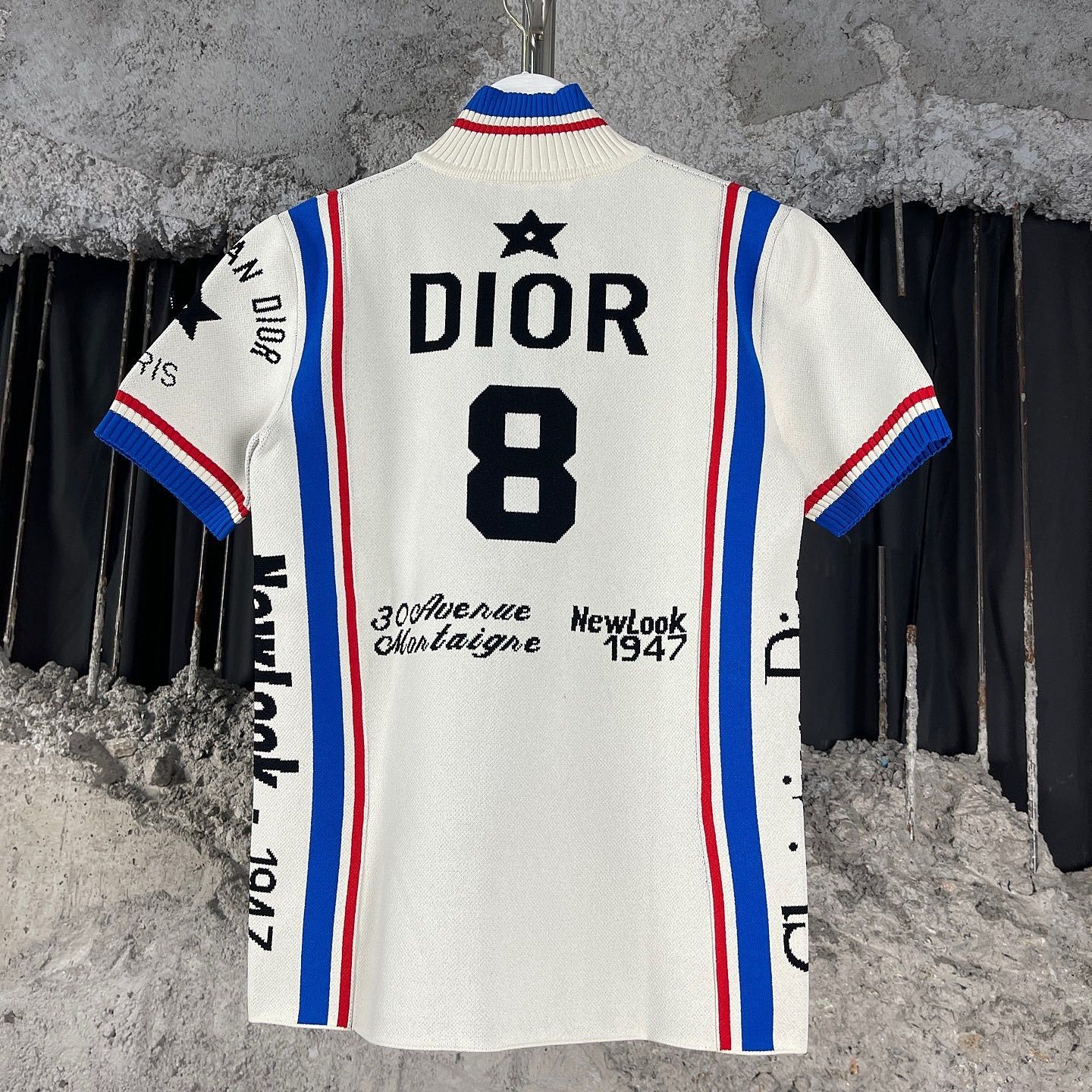 Dior DIOR New Look 1947 Zip Knit Top Size 36 Size XS / US 0-2 / IT 36-38 - 2 Thumbnail