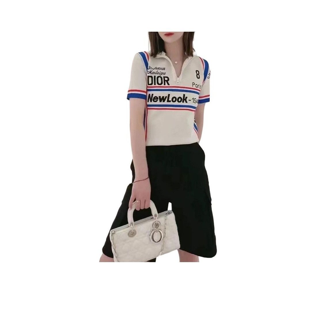 Dior DIOR New Look 1947 Zip Knit Top Size 36 Size XS / US 0-2 / IT 36-38 - 8 Thumbnail