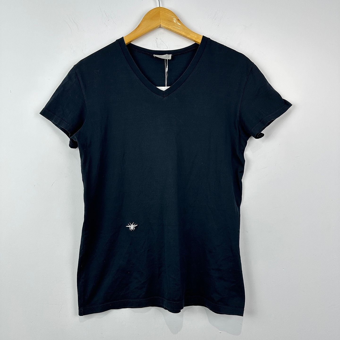Dior Dior Bee Embroidery V-Neck T-Shirt Size XS Size US XS / EU 42 / 0 - 6 Thumbnail