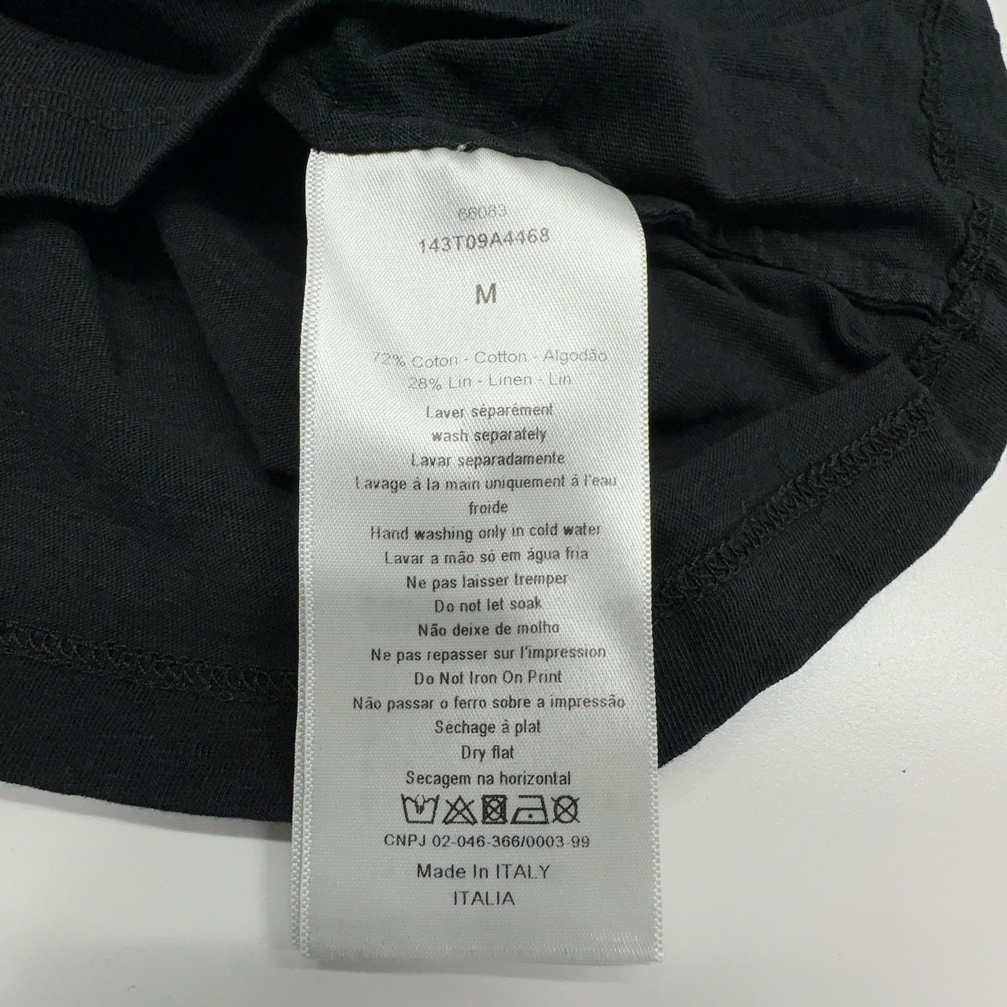 Dior Dior Spatial Graphic T-Shirt Size M Size M / US 6-8 / IT 42-44 - 3 Thumbnail