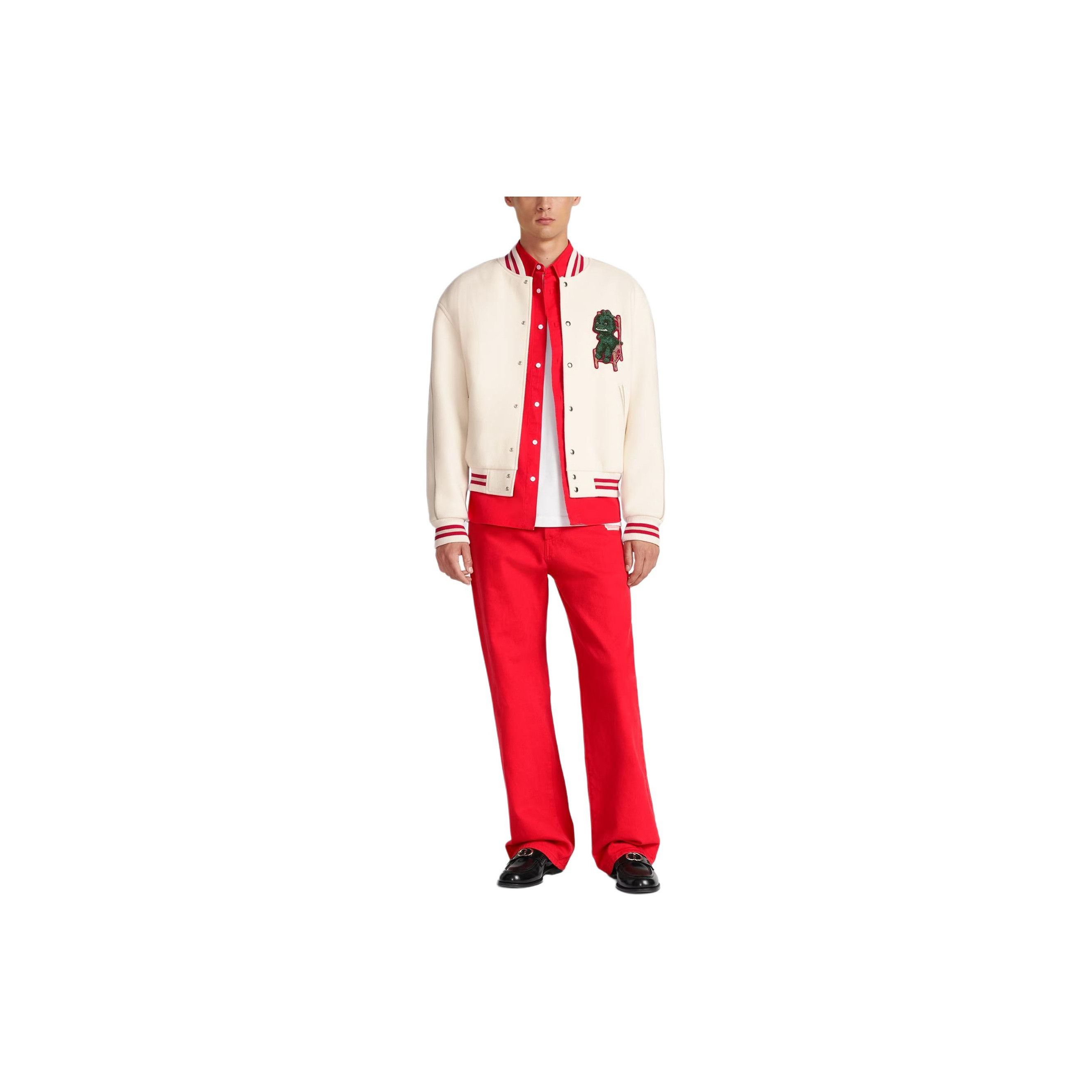 Dior Dior Embroidered Logo Varsity Jacket Size XL Size US XL / EU 56 / 4 - 6 Thumbnail