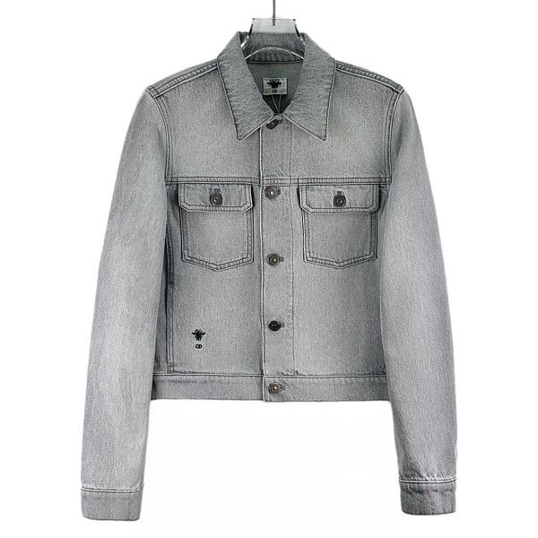 Dior Dior Bee Embroidered Denim Jacket Size 36 Size XS / US 0-2 / IT 36-38 - 9 Thumbnail