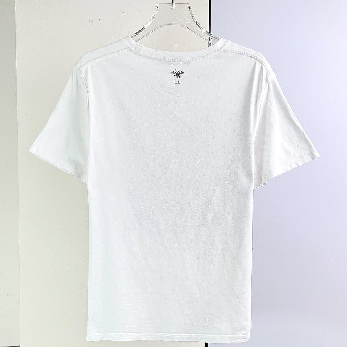 Dior Dior Floral Print T-Shirt Size M Size M / US 6-8 / IT 42-44 - 2 Thumbnail