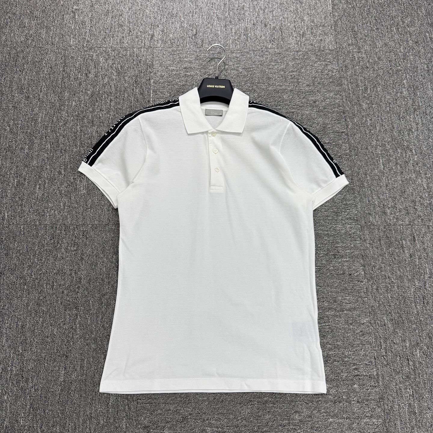 Dior Dior Logo Stripe Polo Shirt Size XS Size US XS / EU 42 / 0 - 6 Thumbnail