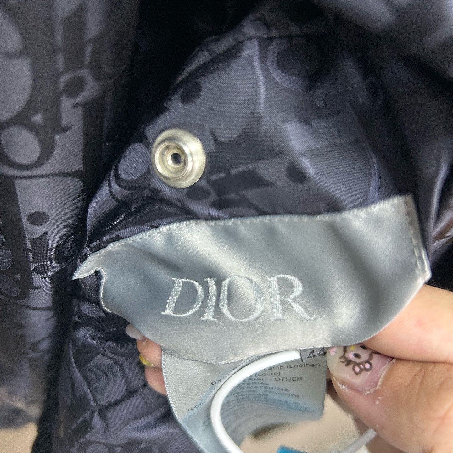 Dior Dior Reversible Oblique Leather Jacket Size S Size US S / EU 44-46 / 1 - 3 Thumbnail