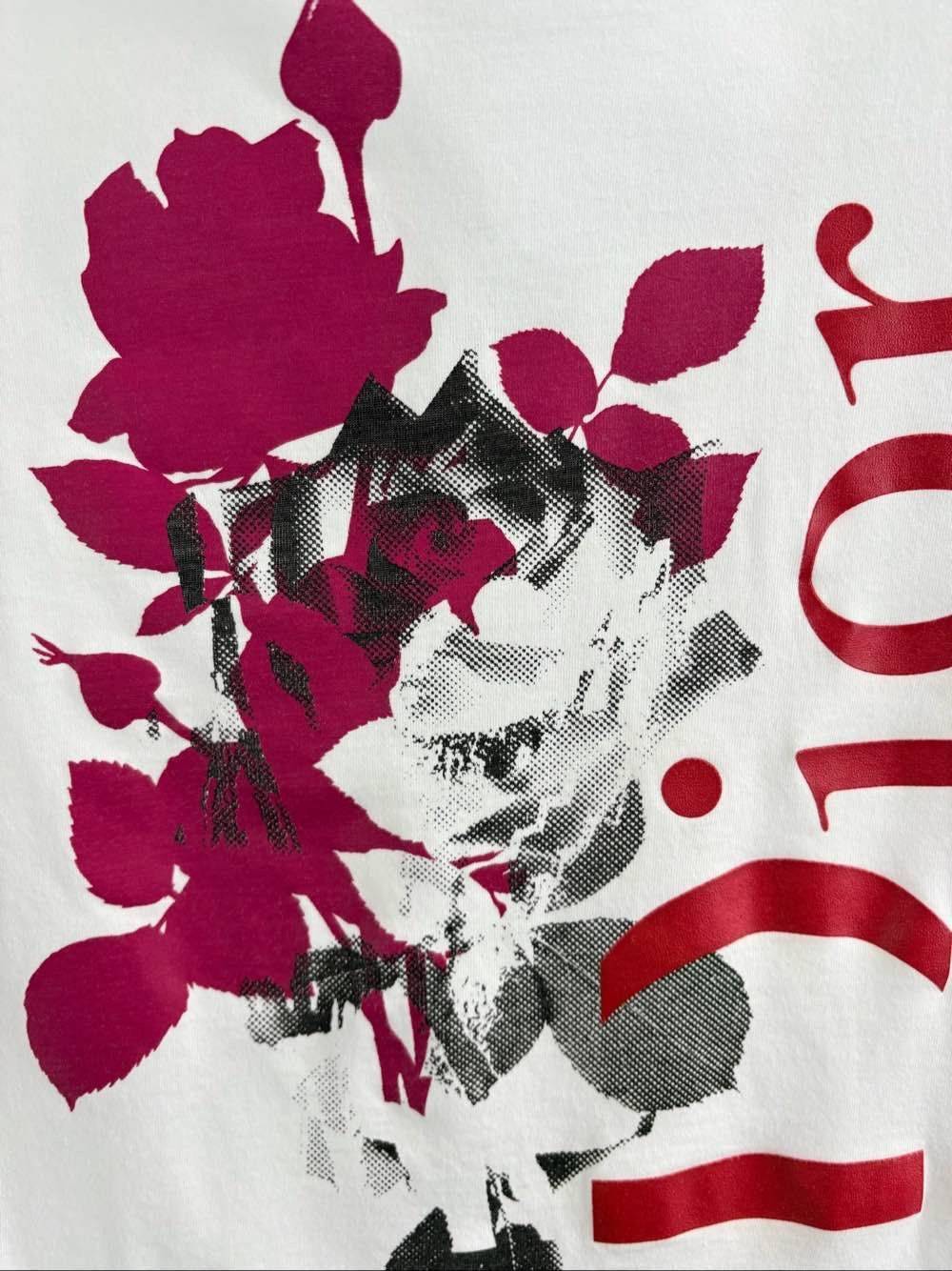 Dior Dior Floral Rose Logo T-Shirt Size XS Size XS / US 0-2 / IT 36-38 - 5 Thumbnail