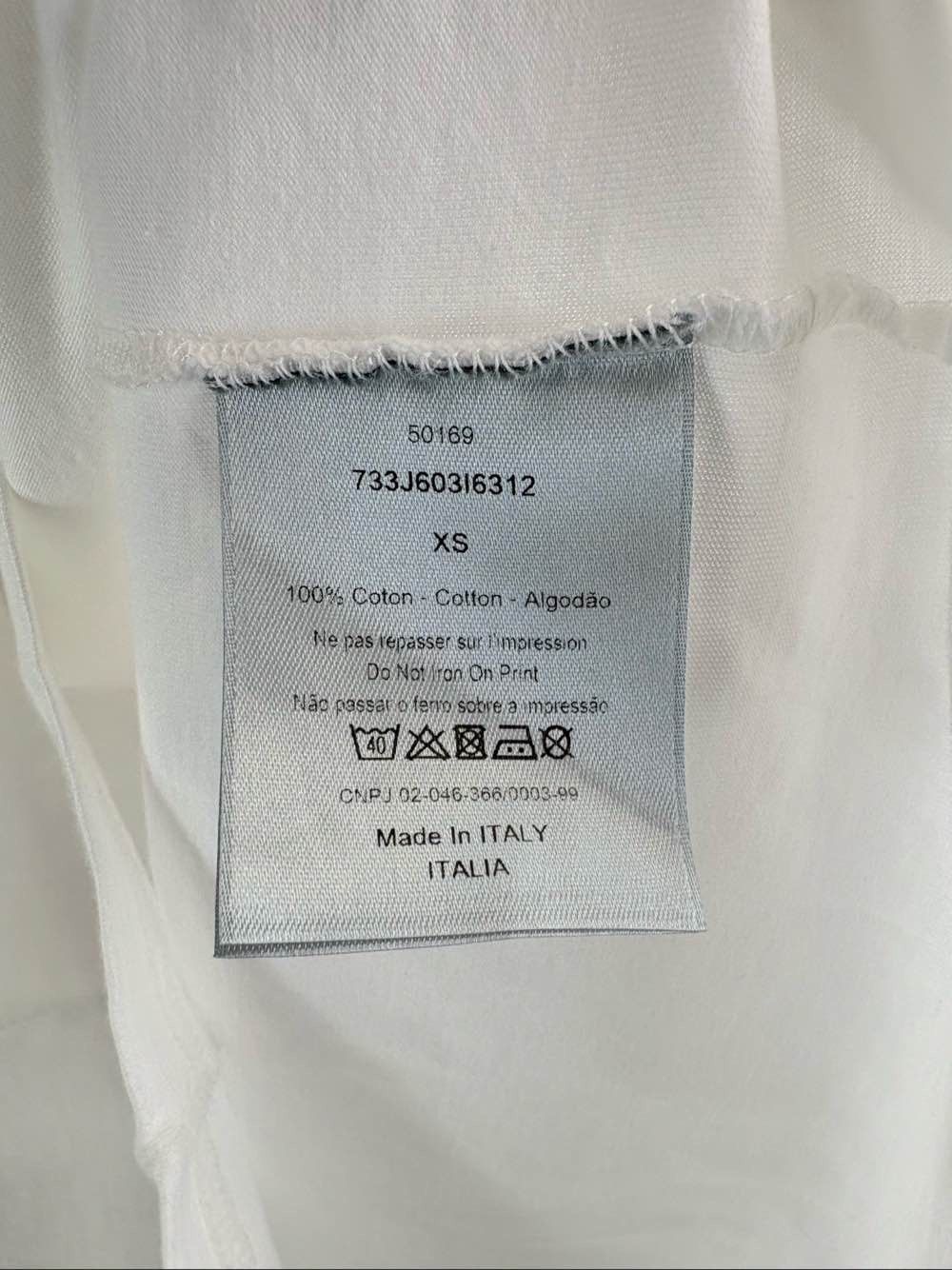 Dior Dior Floral Rose Logo T-Shirt Size XS Size XS / US 0-2 / IT 36-38 - 4 Thumbnail