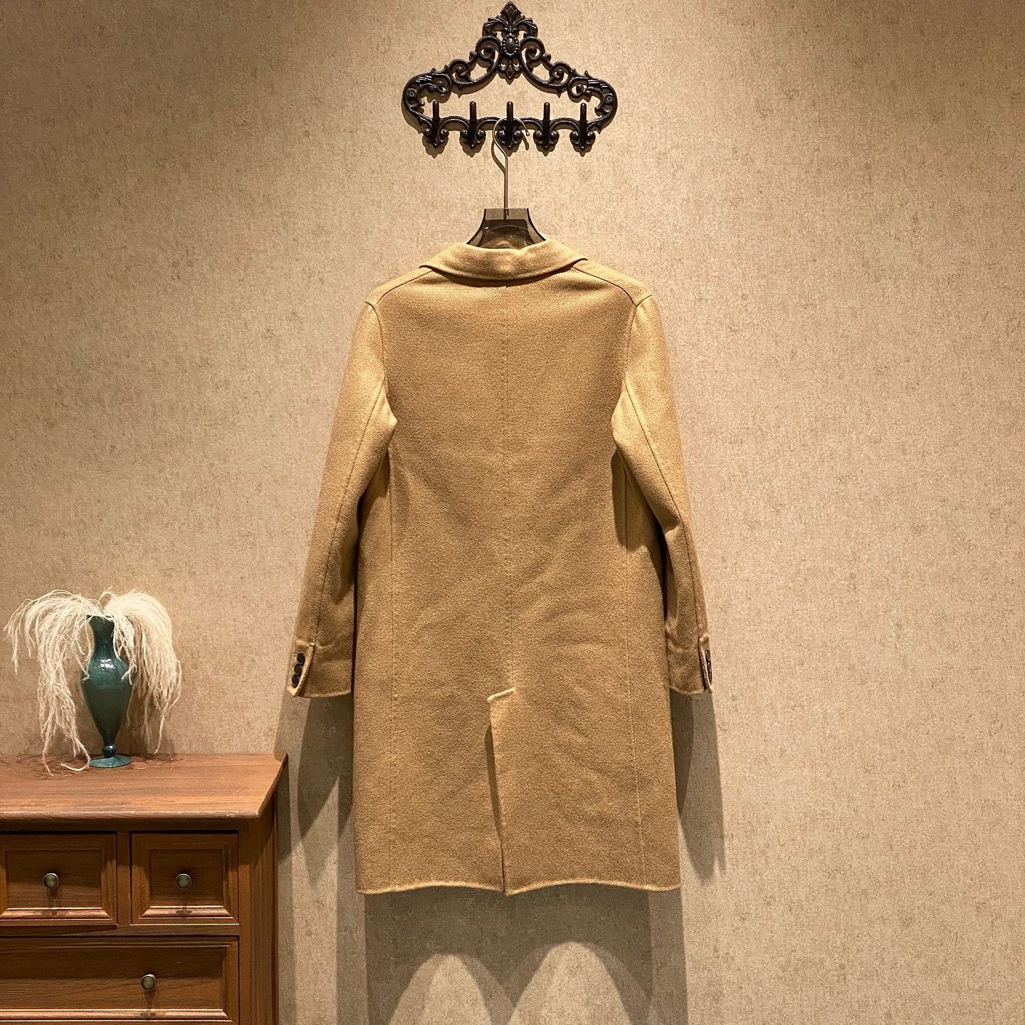 Dior Dior Camel Wool Coat Size 38 Size S / US 4 / IT 40 - 2 Thumbnail